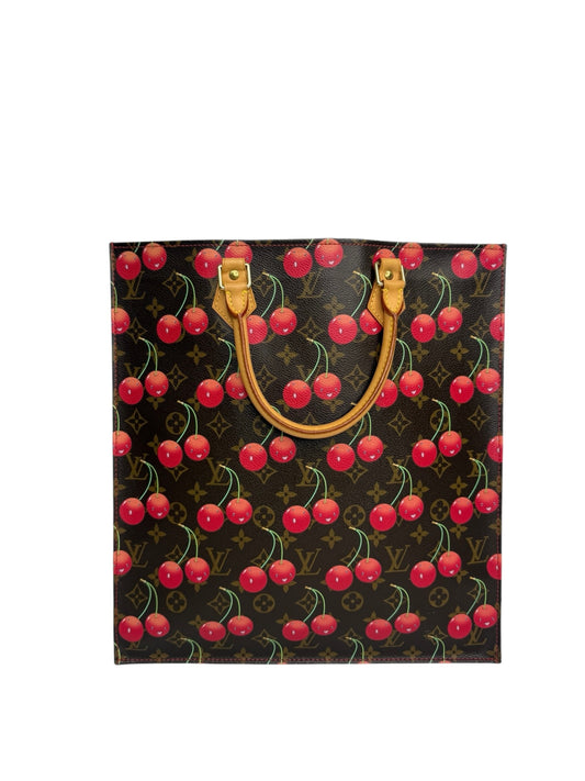 Louis Vuitton Cerises Cherry Monogram Sac Plat T8959