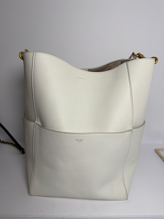 Celine grey large bucket