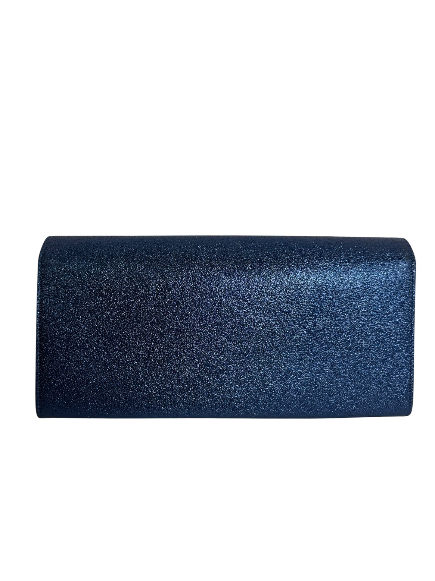 YSL metallic clutch