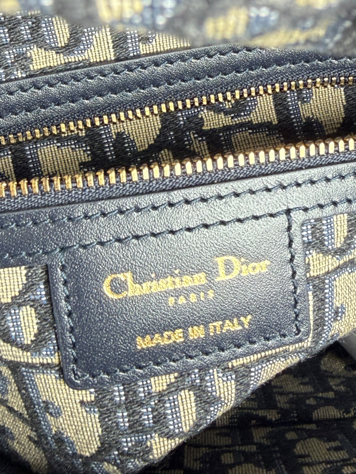 Dior Oblique Wicker Basket Bag Brown T8620
