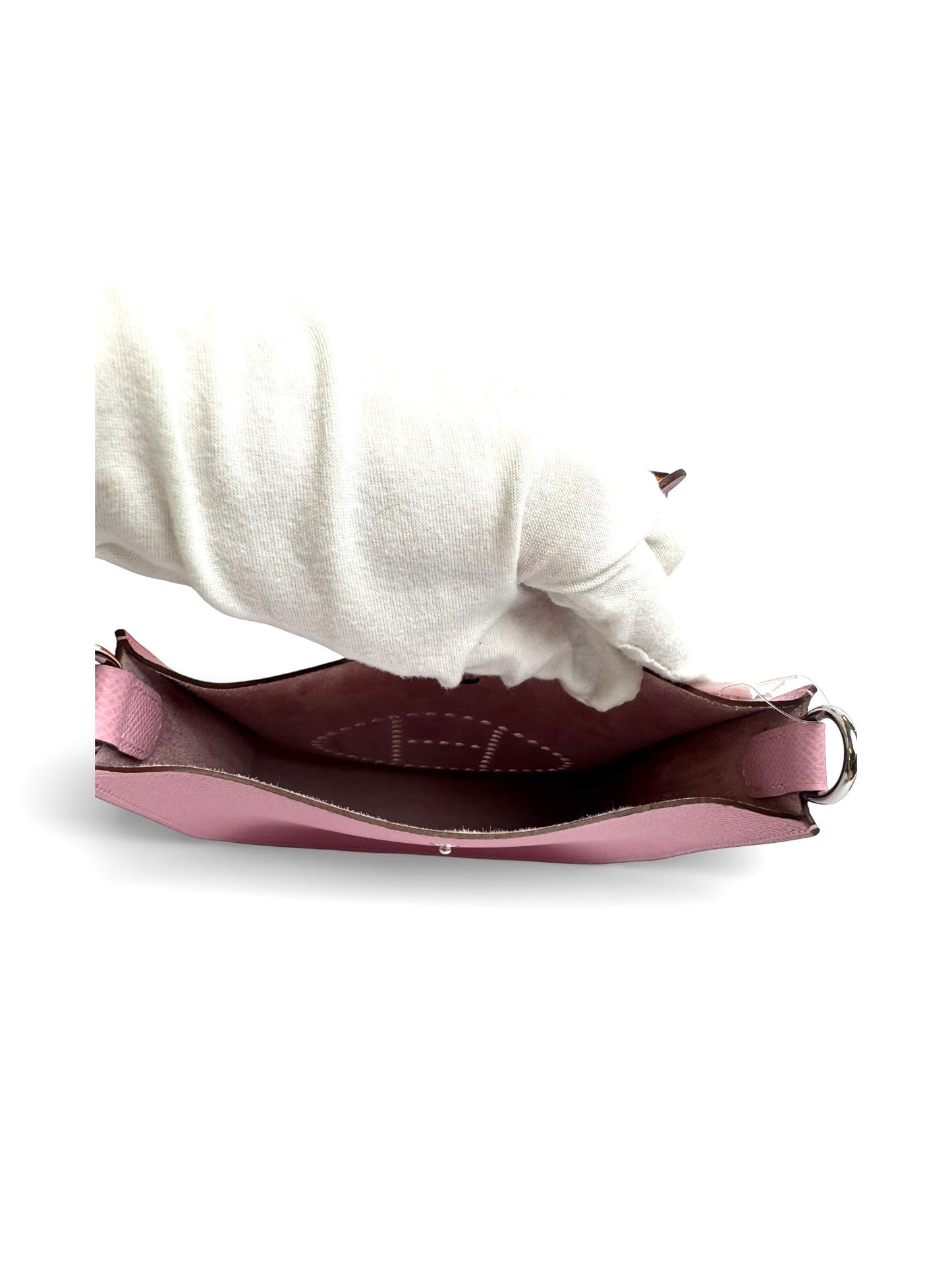 Hermes Evelyn Mauve Sylvester TPM Epsom Sellier