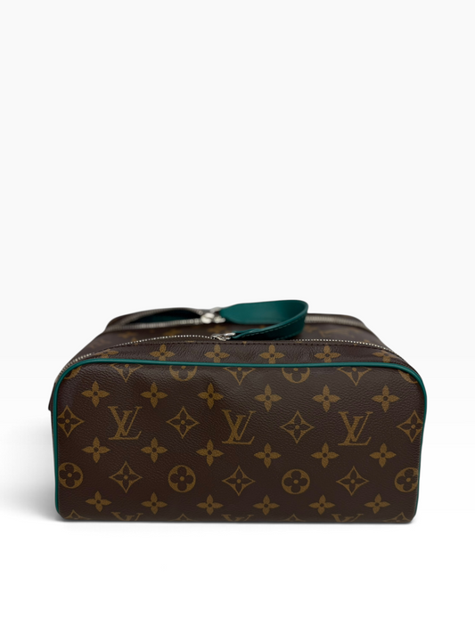Louis Vuitton green monogram Cosmetic T8862