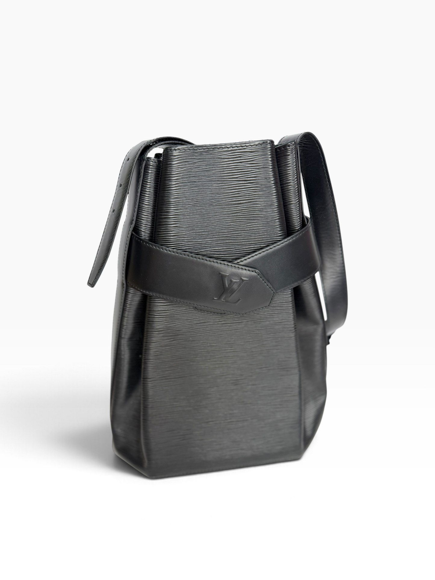 Louis Vuitton Black Epi Bucket T8972