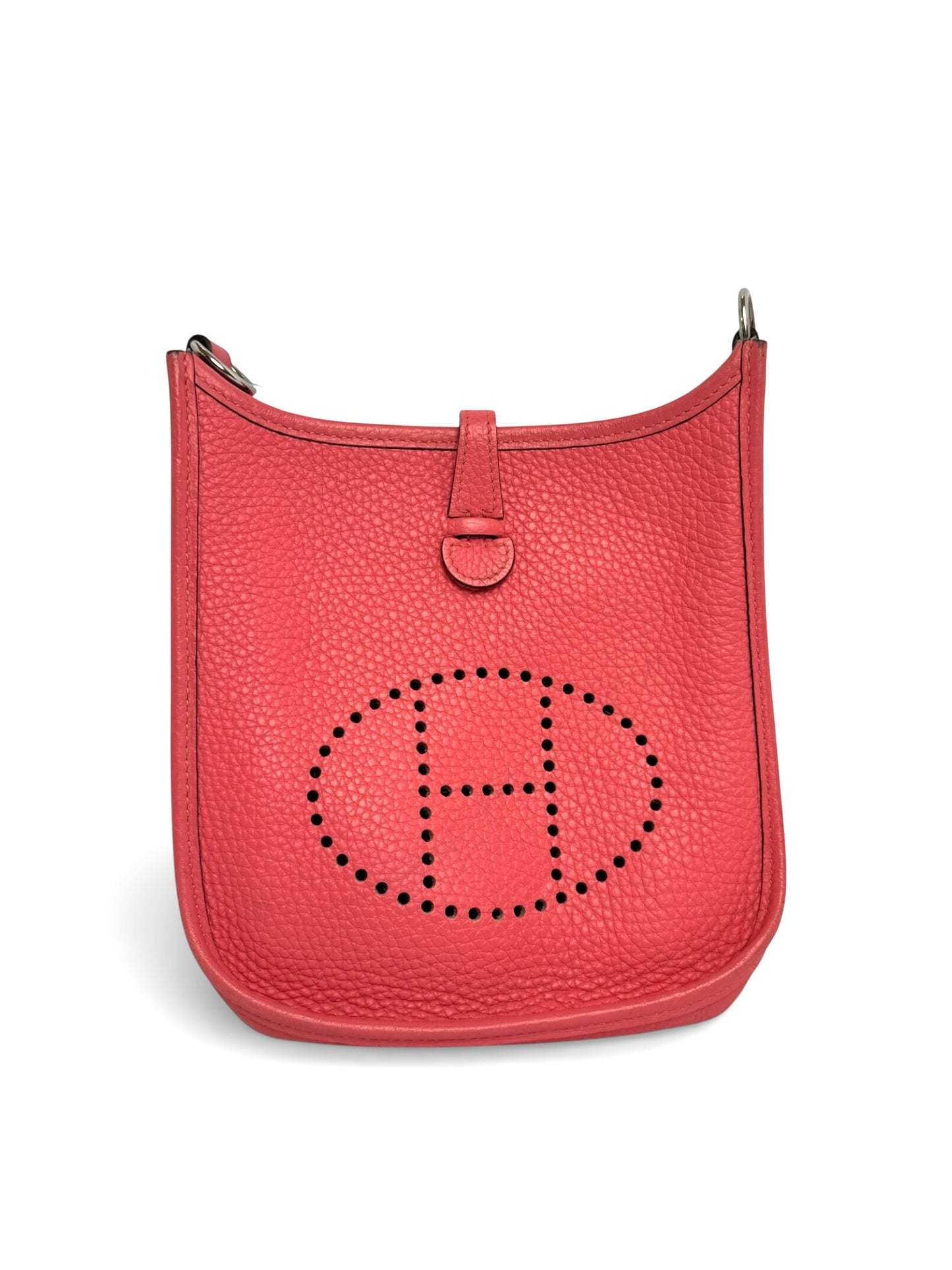 Hermes Evelyn Pink TPM Clemence Leather