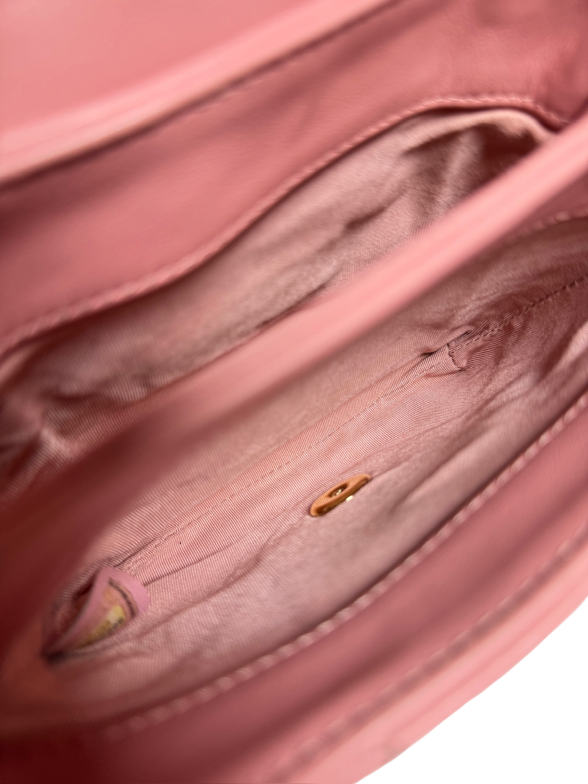 Chanel Top Handle Flap Pink Lambskin T8498
