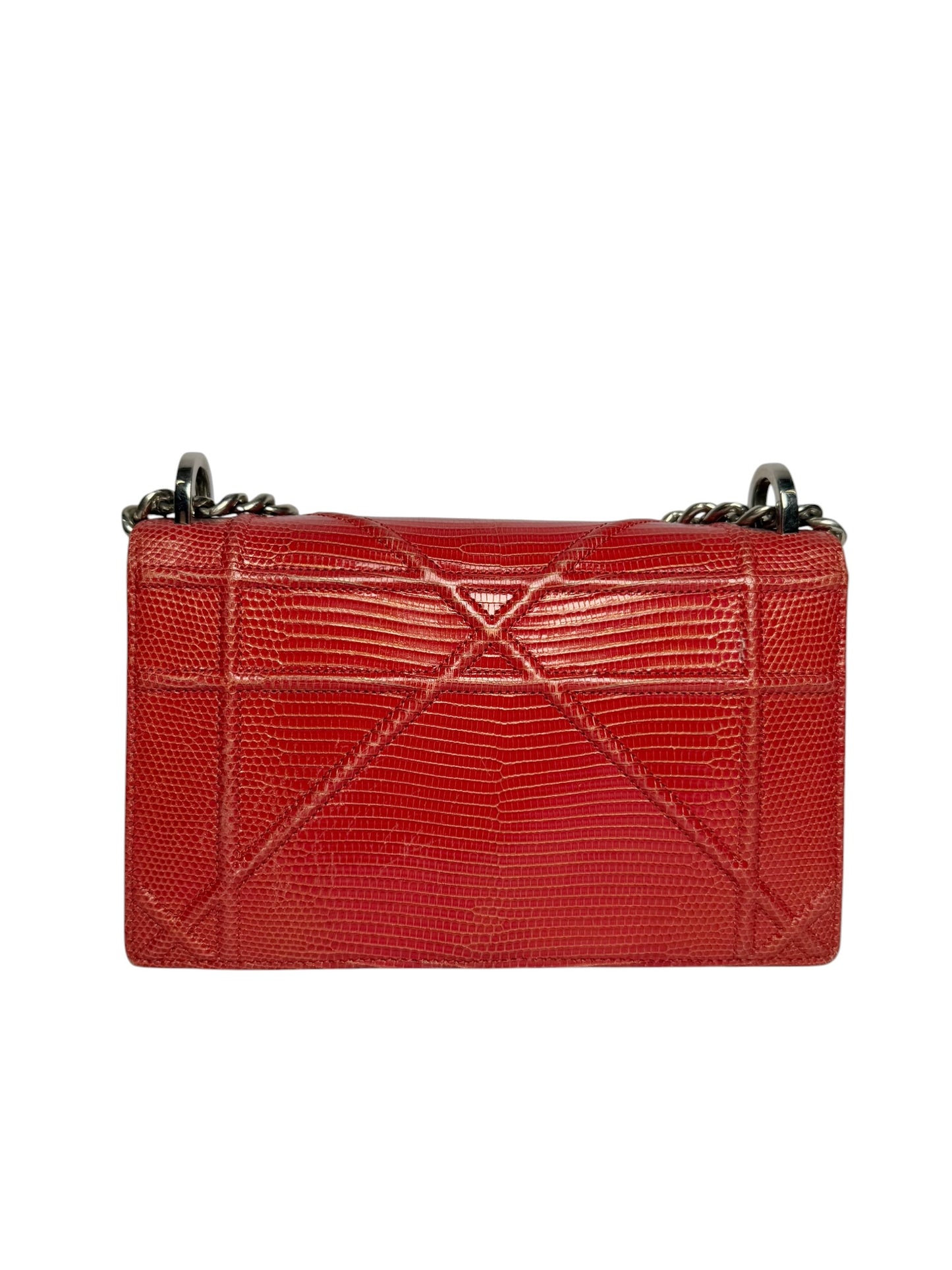 Christian Dior Diorama Red Lizard Small SHW