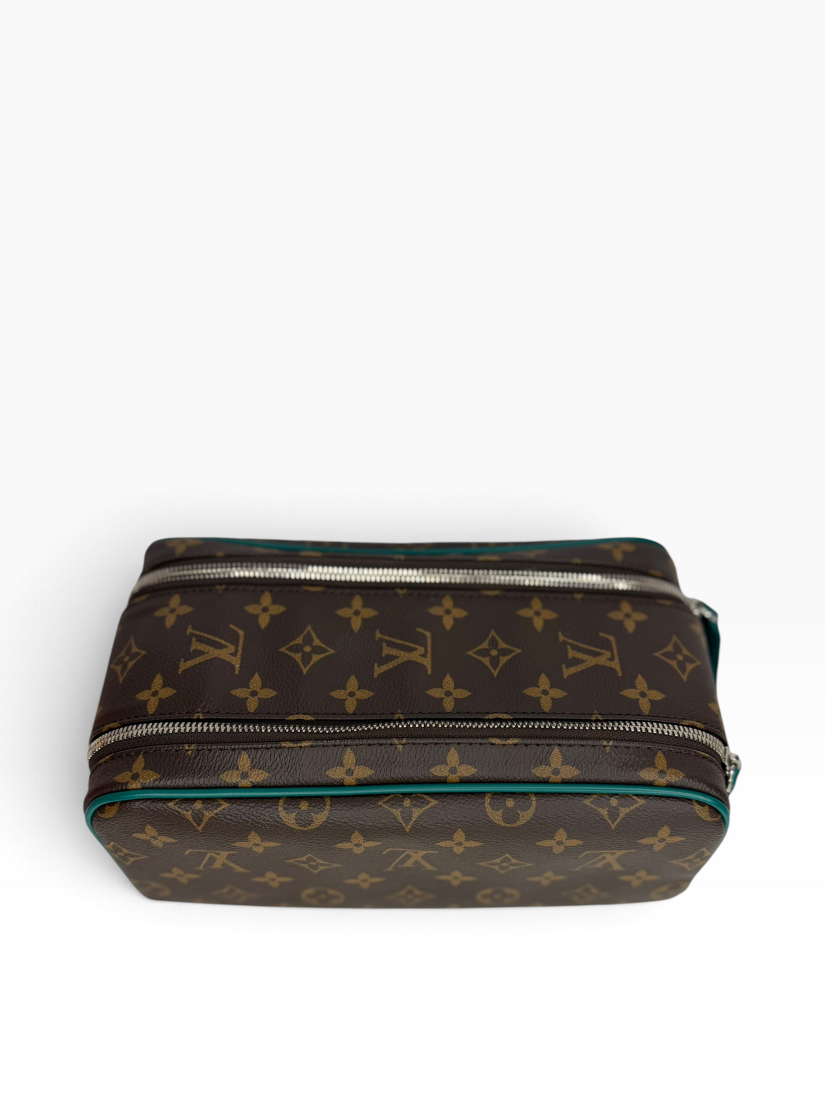 Louis Vuitton green monogram Cosmetic T8862