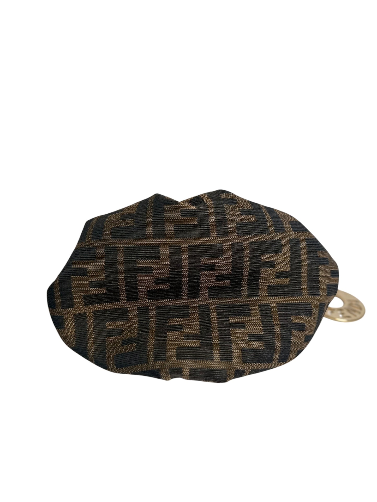 Fendi Zucca Monogram Shoulder Bag Brown T8688