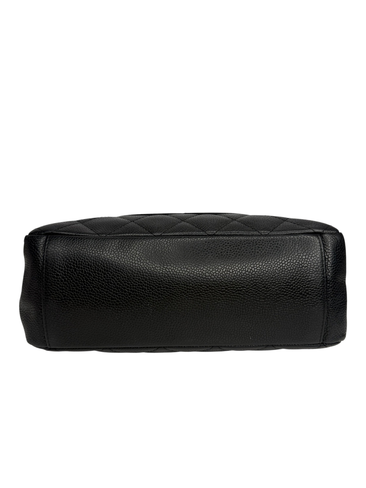 Chanel Black Caviar Petit Shopping Tote GHW T8987