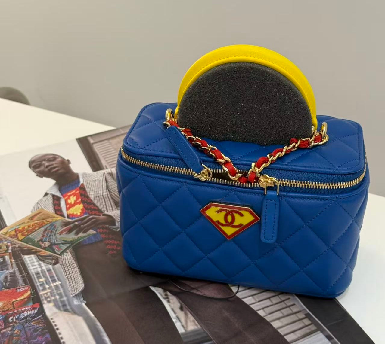 Chanel Superman vanity brand new