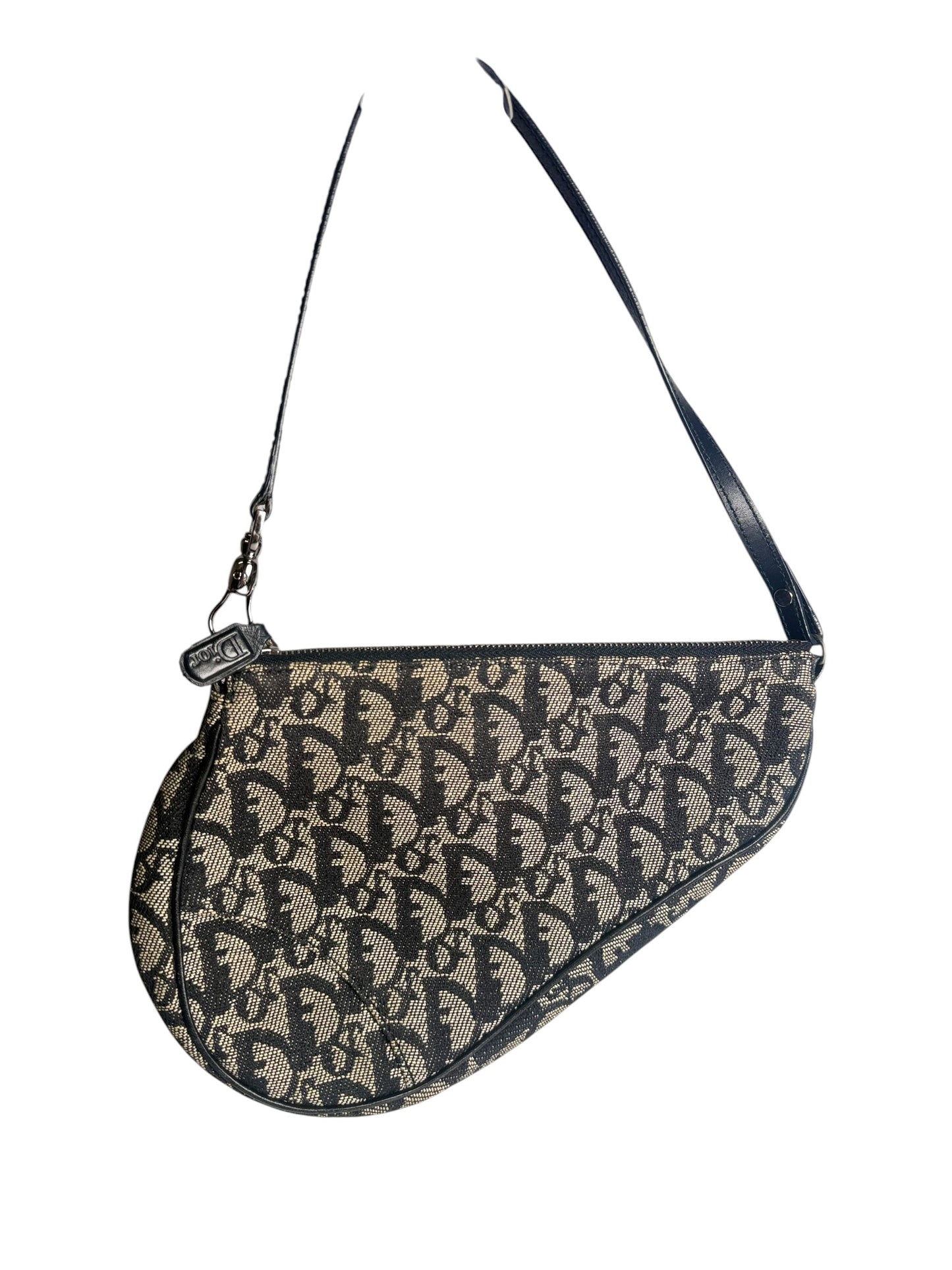 Dior Vintage Trotter Saddle Bag T8435