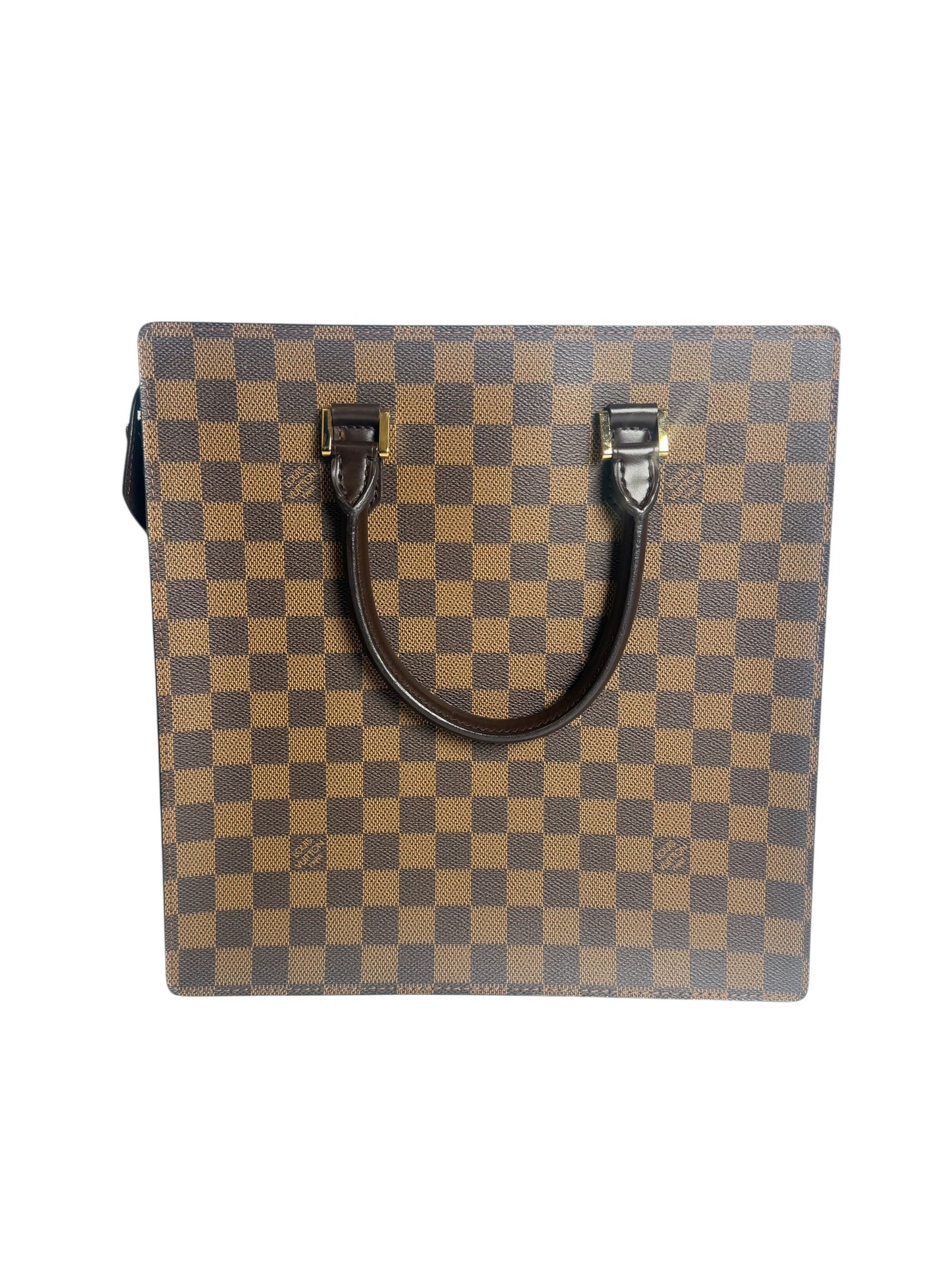 Louis Vuitton Damier Ebene Venice Sac Plat Tote Bag T6320
