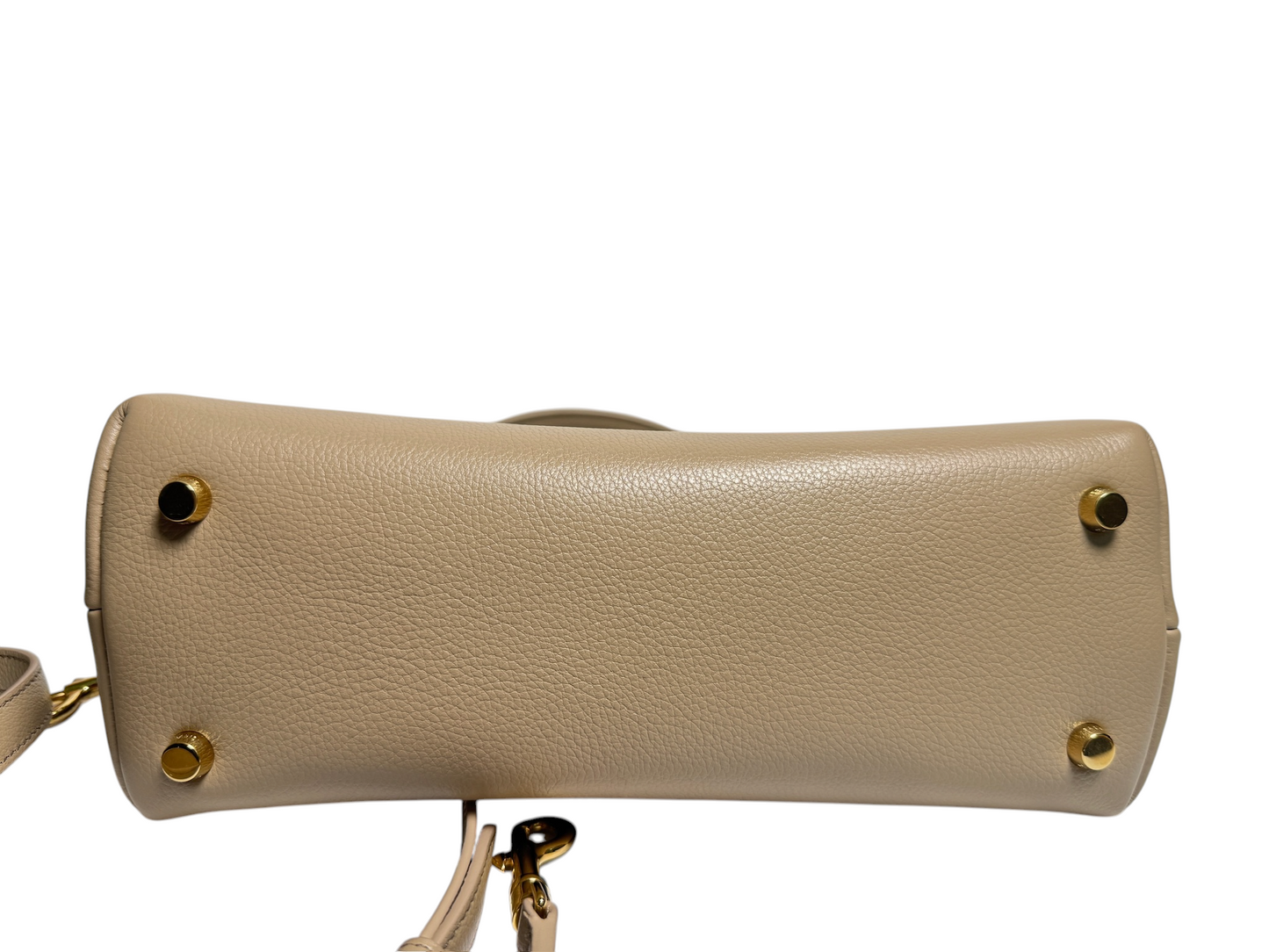 Celine Top Handle Nude GHW