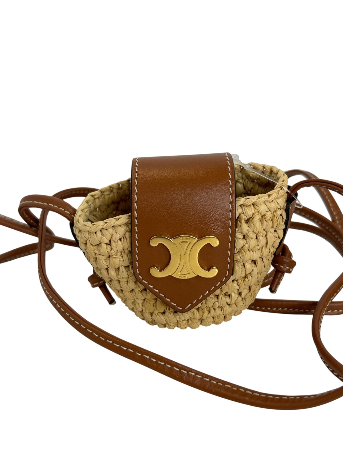 Celine Nano Raffia Crossbody T8504