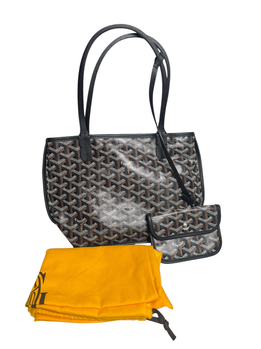Goyard Black Mini Anjou NWOT T8013