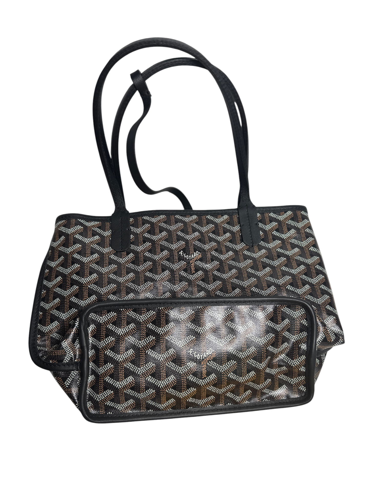 Goyard Black Mini Anjou NWOT