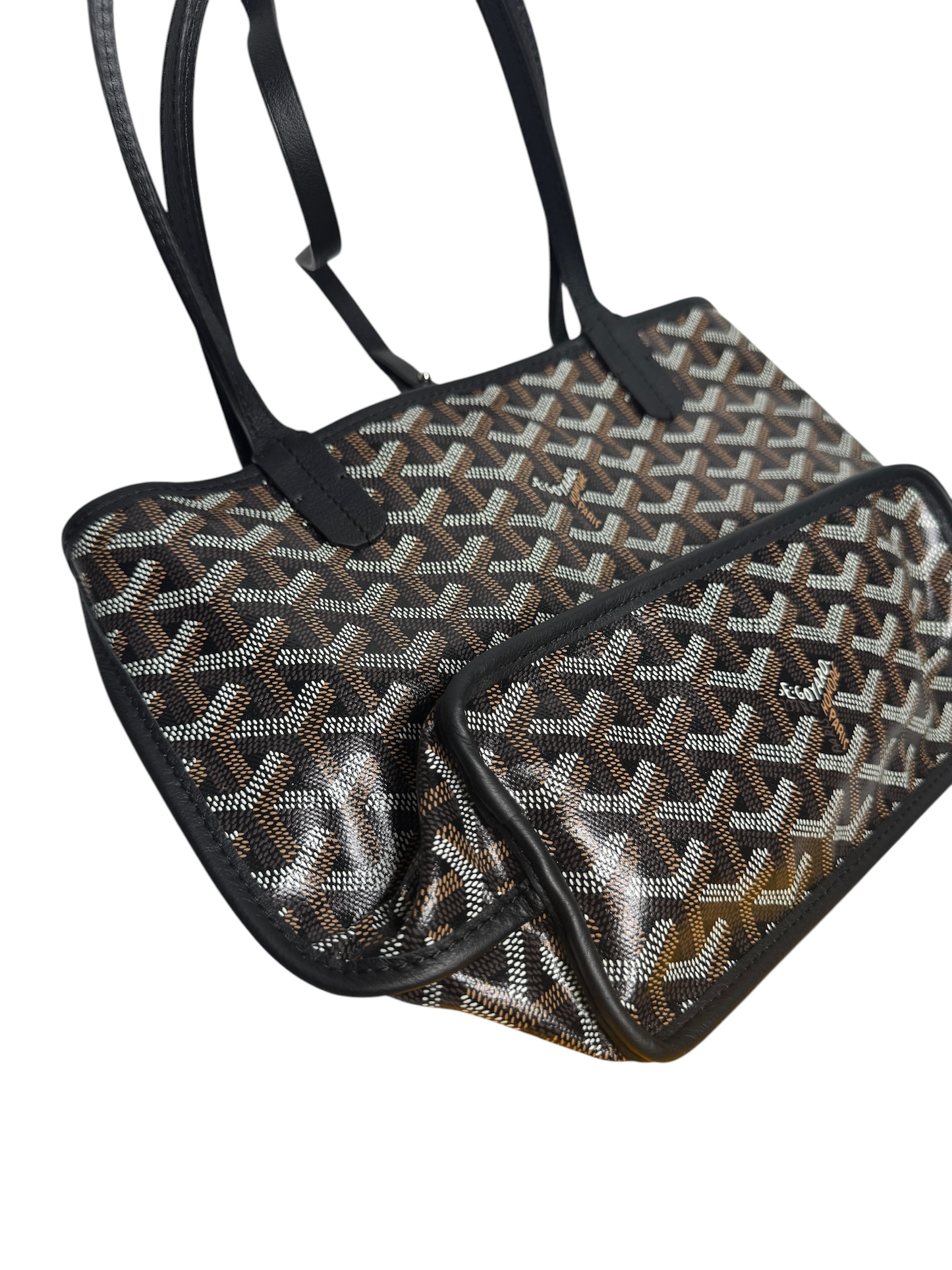 Goyard Black Mini Anjou NWOT