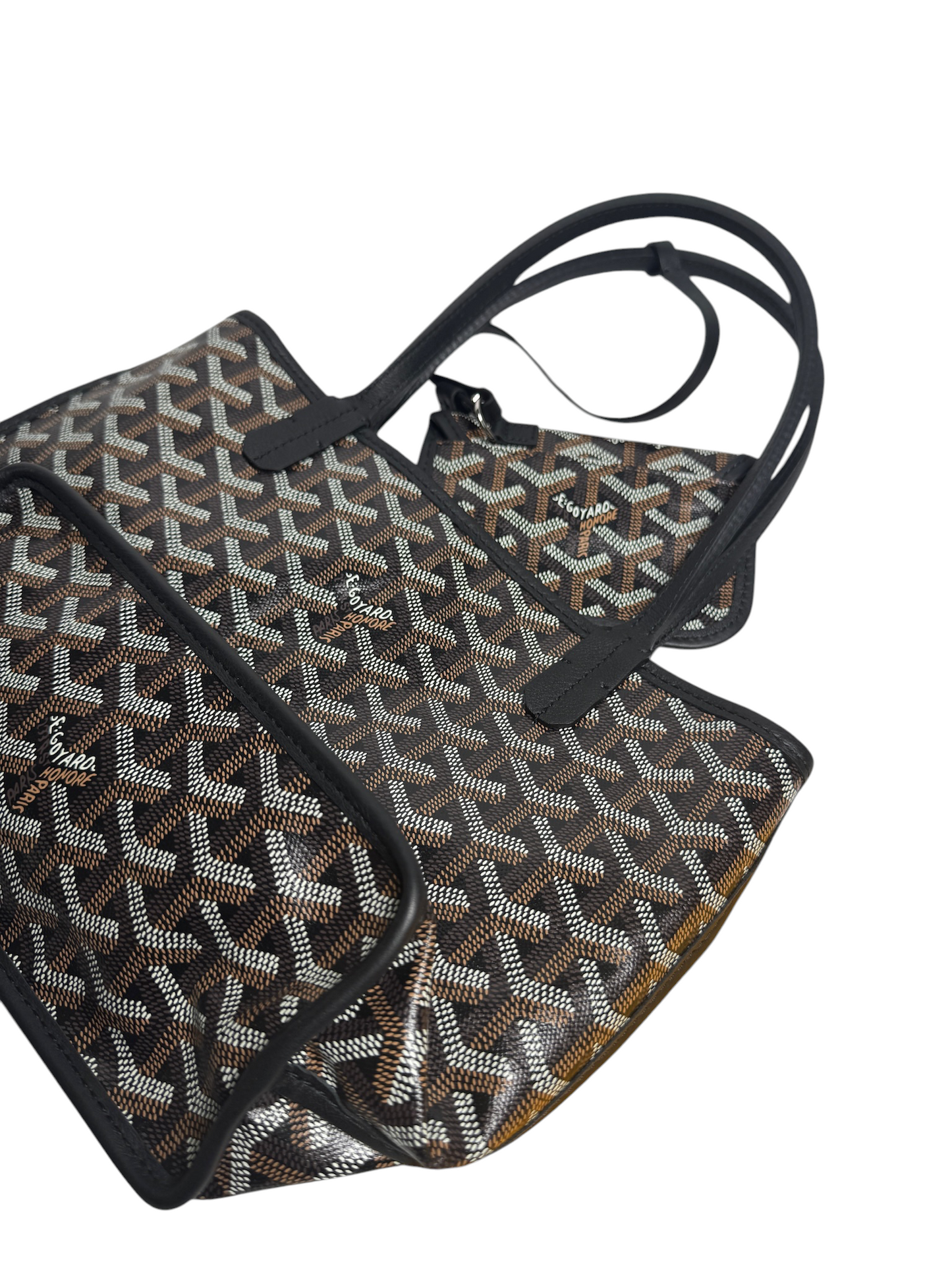 Goyard Black Mini Anjou NWOT