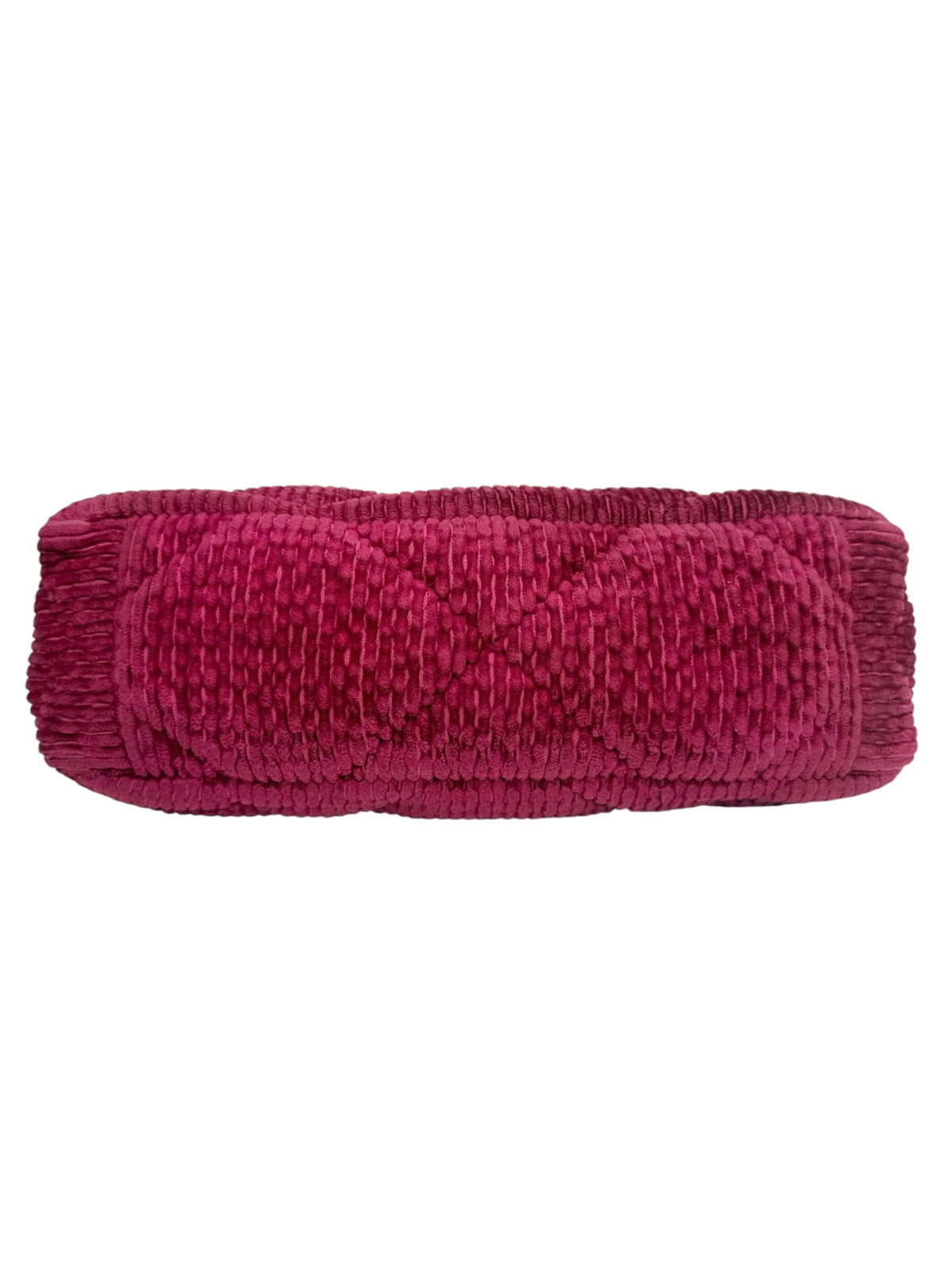 Chanel 19 Medium Pink Quilted Corduroy Flap T9431