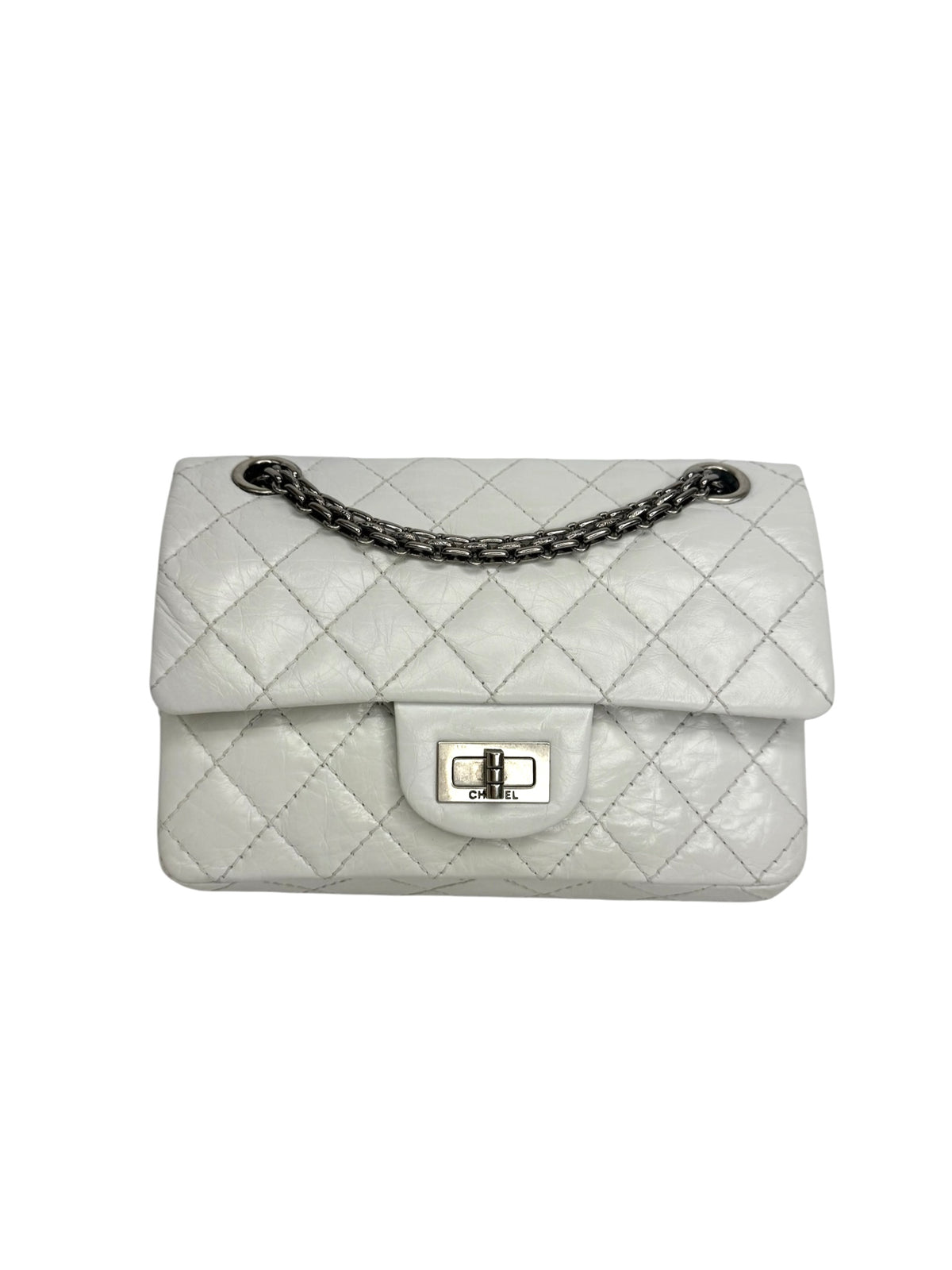 Chanel Mini White Reissue 2.55 Flap T9430