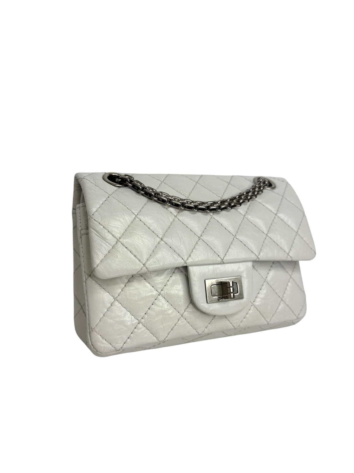 Chanel Mini White Reissue 2.55 Flap T9430