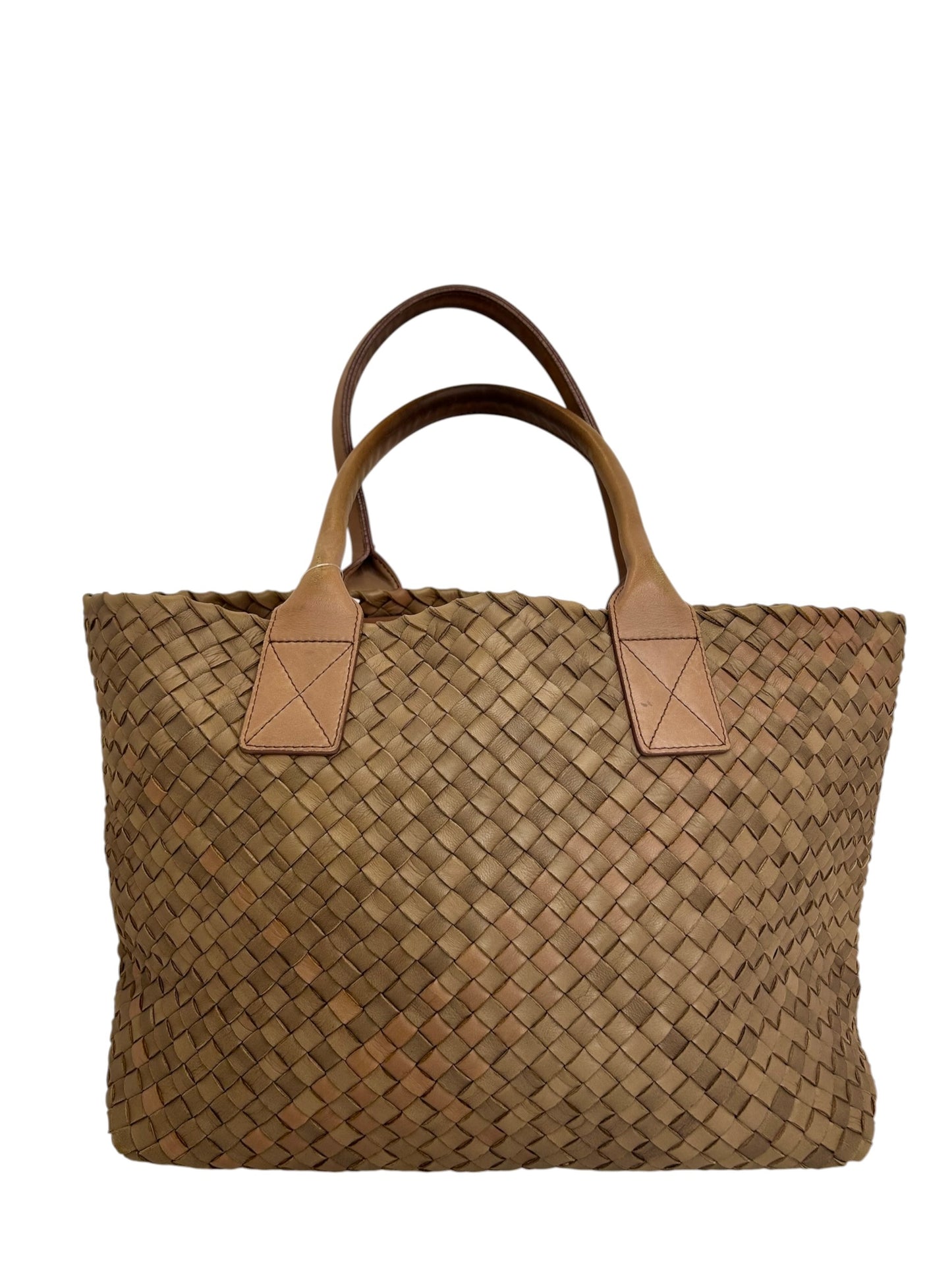 Bottega Veneta Intrecciato Medium Cabat Tote Neutral T8556