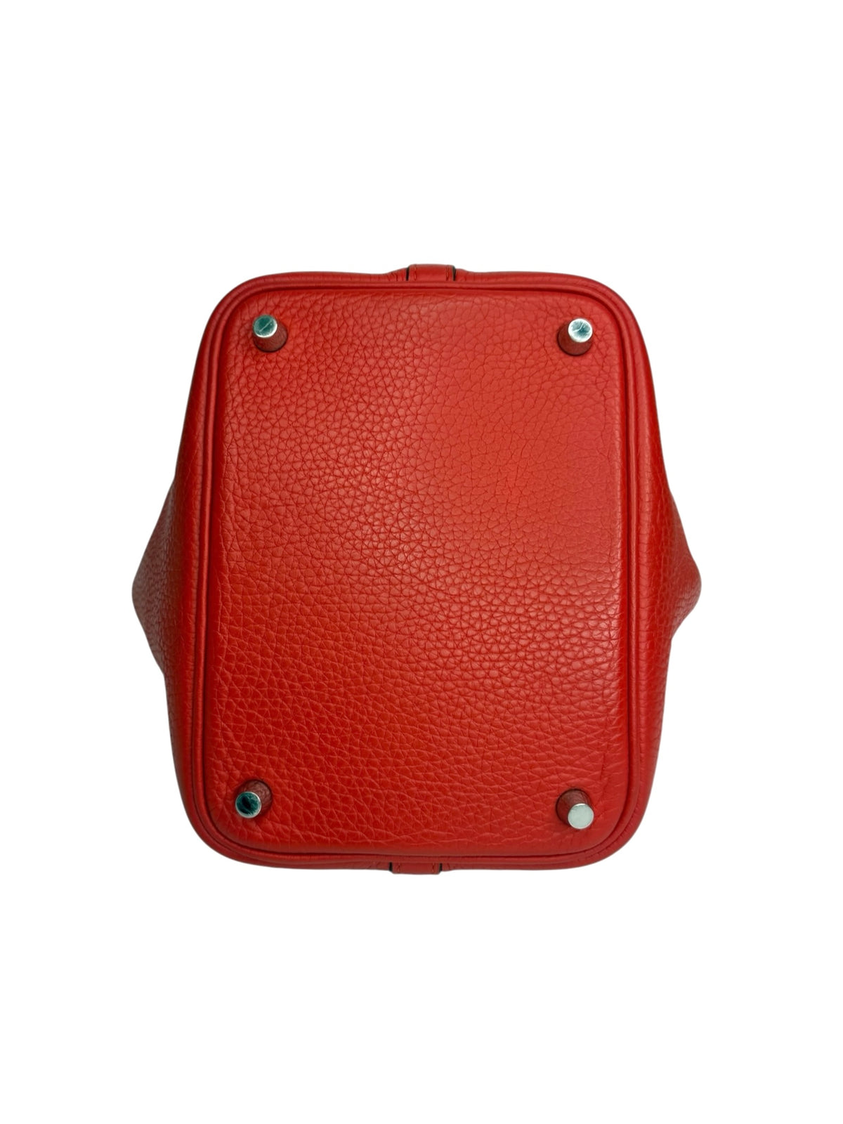 Hermes Picotin 18 Red Clemence Palladium Hardware T9437