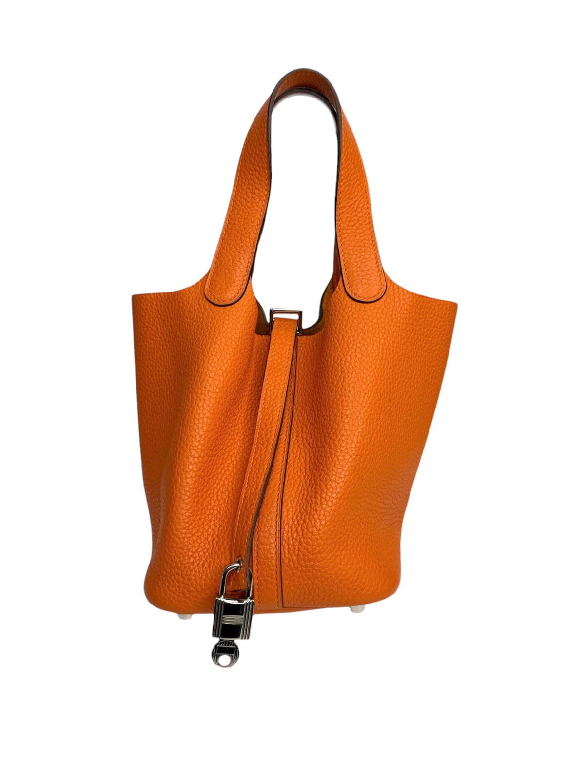 Hermes Picotin 18 Orange Palladium Hardware T9435