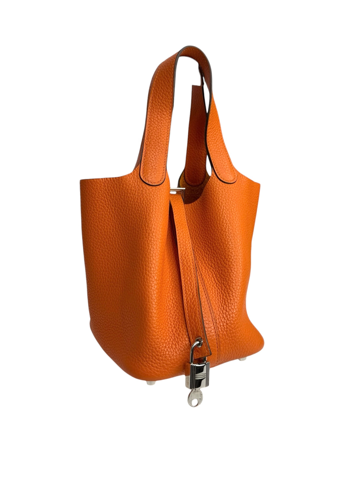 Hermes Picotin 18 Orange Palladium Hardware T9435