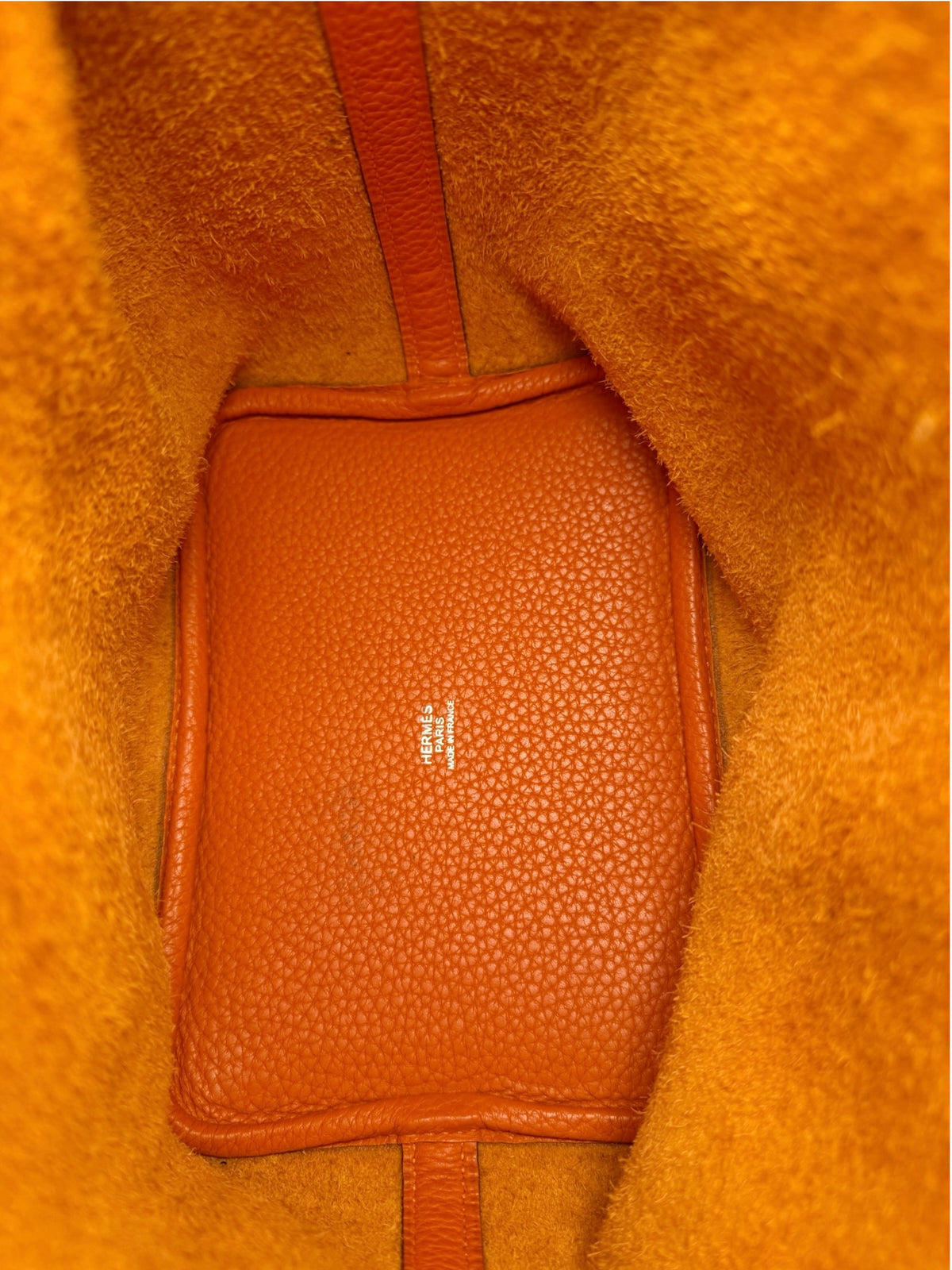 Hermes Picotin 18 Orange Palladium Hardware T9435