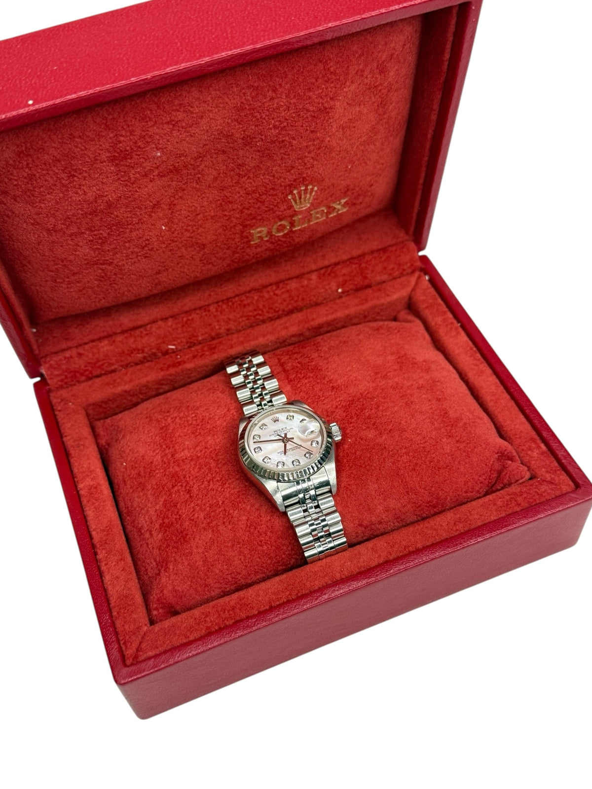 Rolex Lady-Datejust 26mm Stainless Steel 18k White Gold T9388