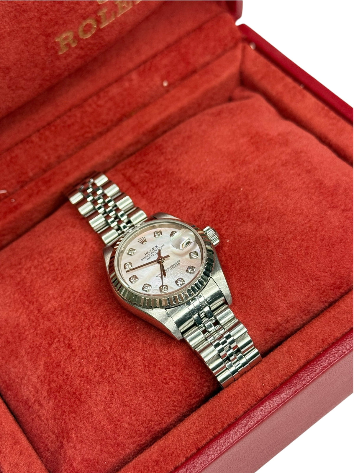 Rolex Lady-Datejust 26mm Stainless Steel 18k White Gold T9388
