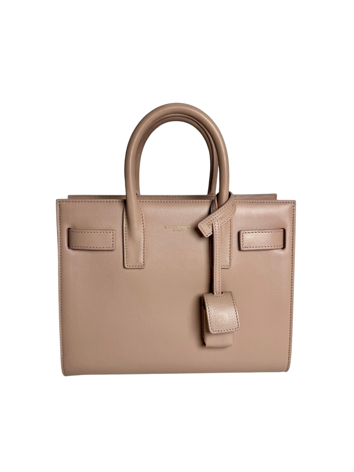 Saint Laurent Small Blush Pink Sac de Jour T6357