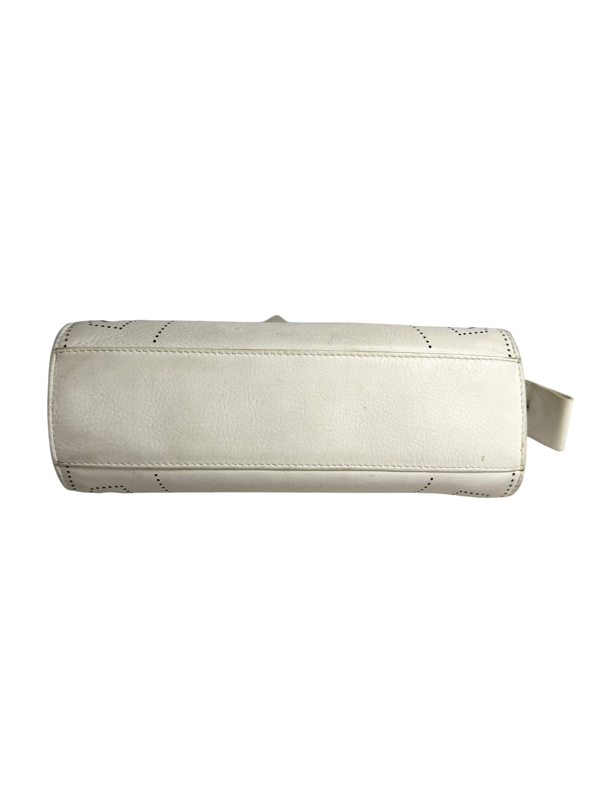 Balenciaga White Mini Blackout City Bag T7262