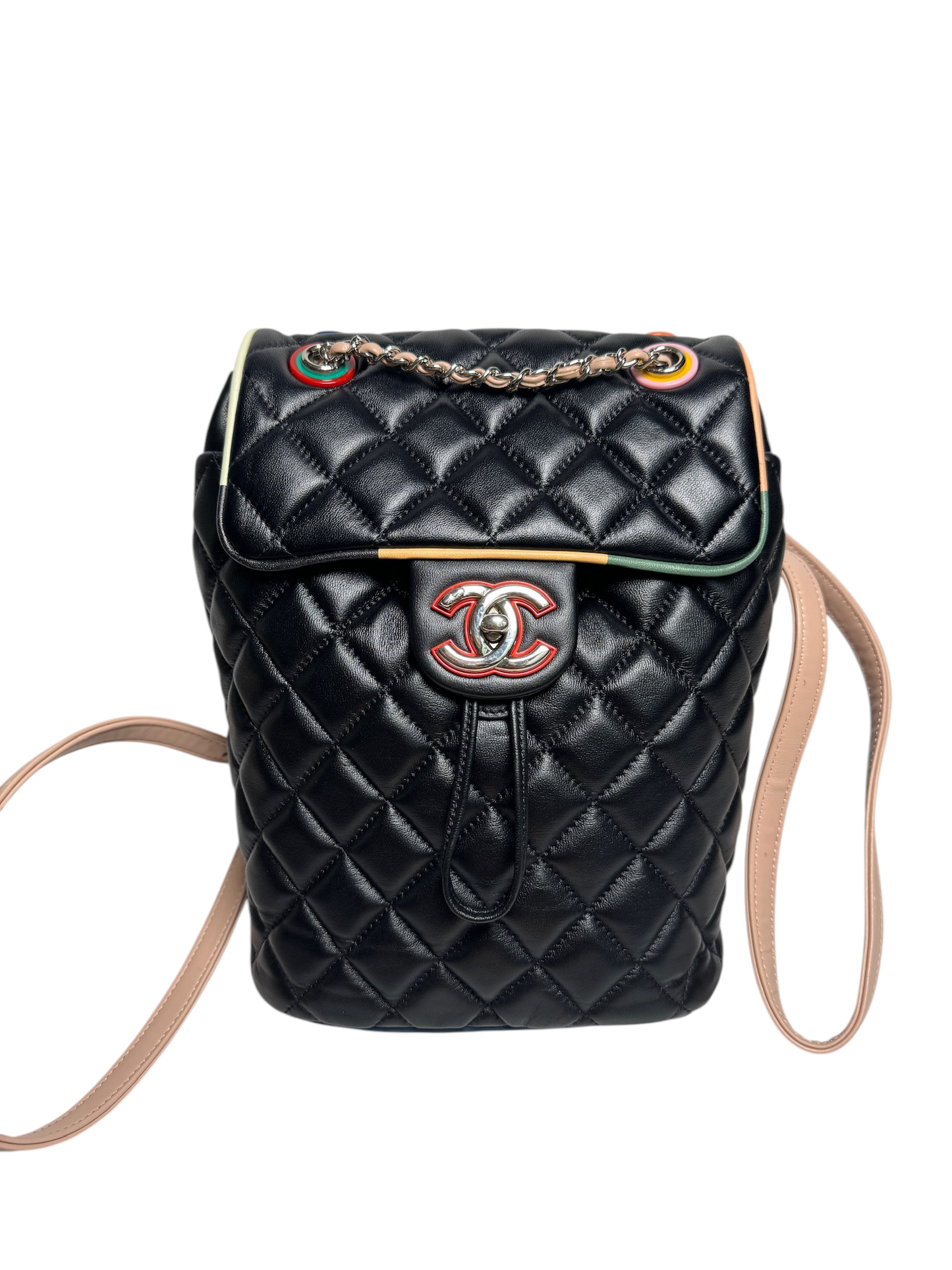 Chanel Coco Cuba Black Backpack SHW