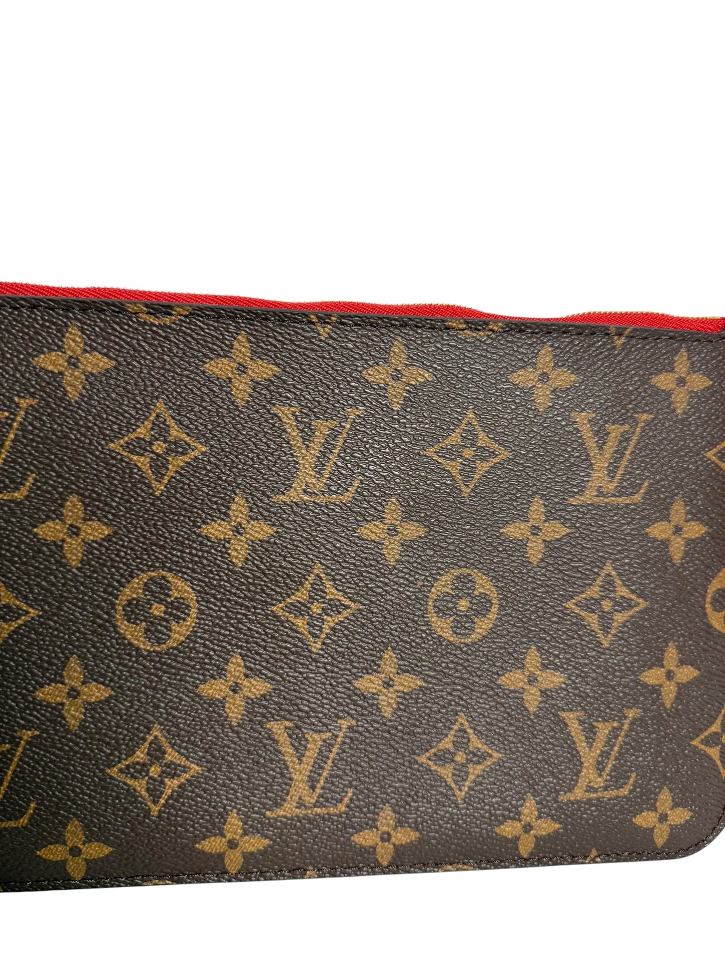 Louis Vuitton Monogram Brown Wristlet T1040