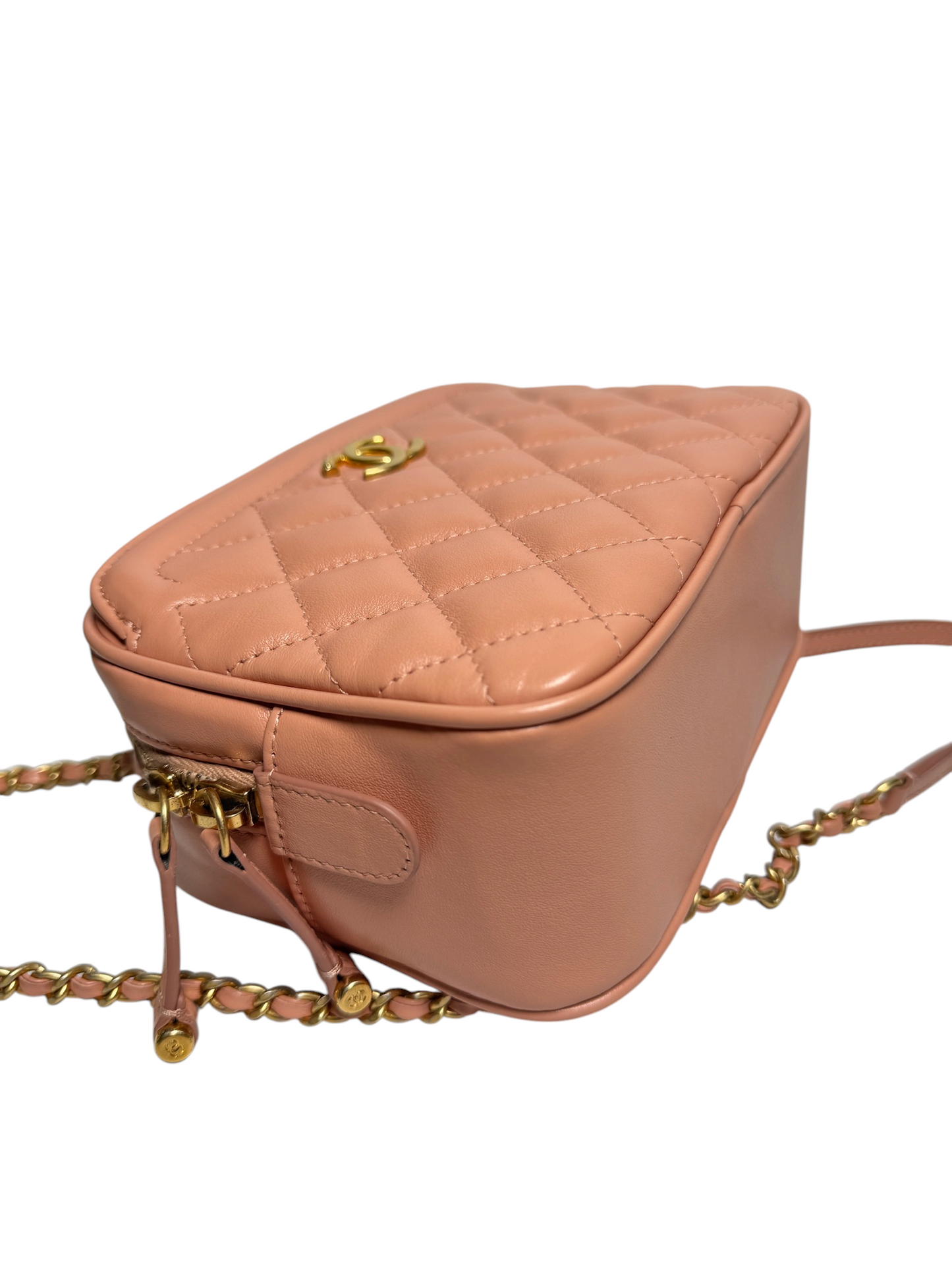 Chanel Top Handle Camera Bag Crossbody GHW