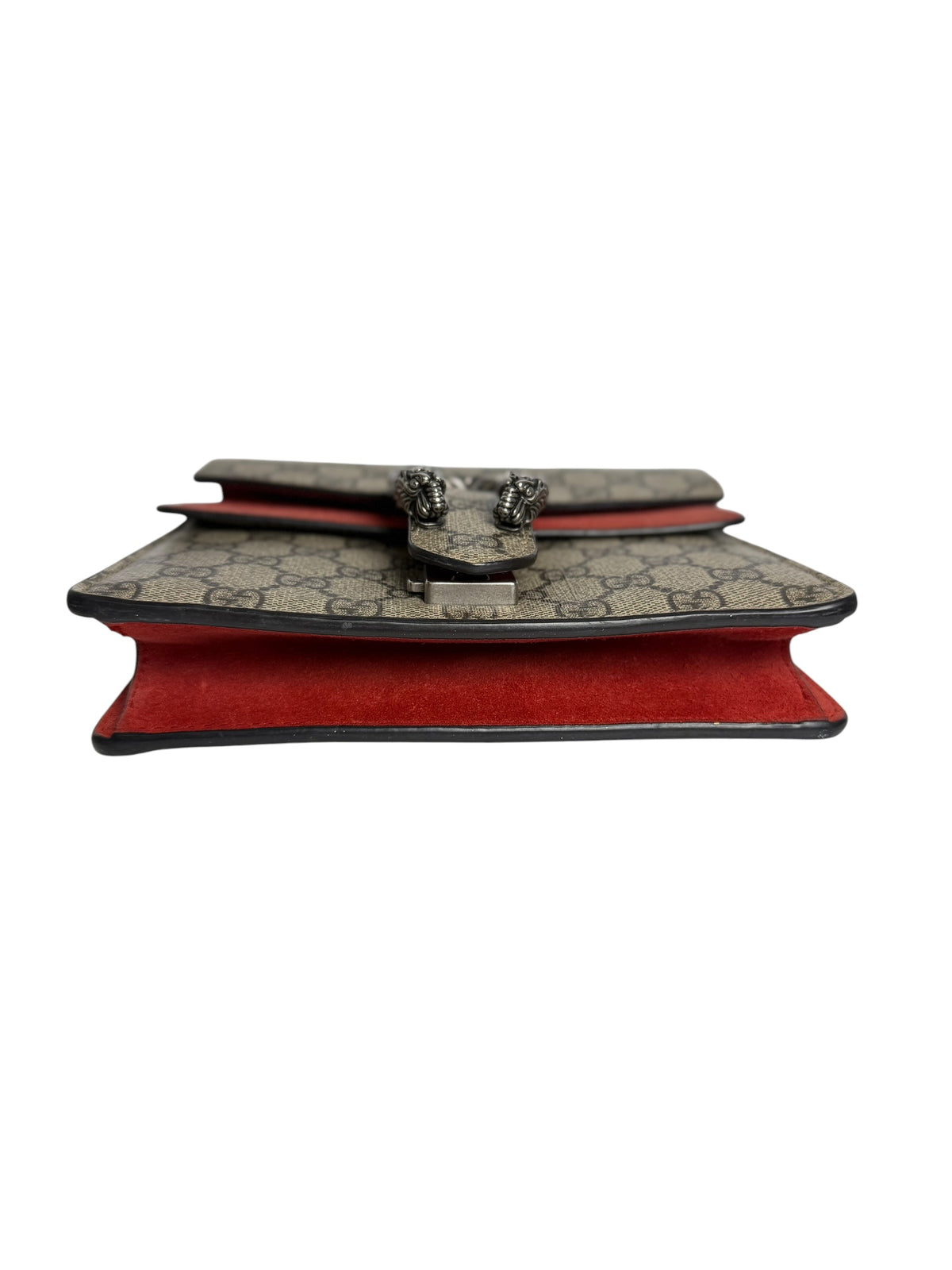 Gucci GG Supreme Dionysus Mini Monogram Red Suede T7500