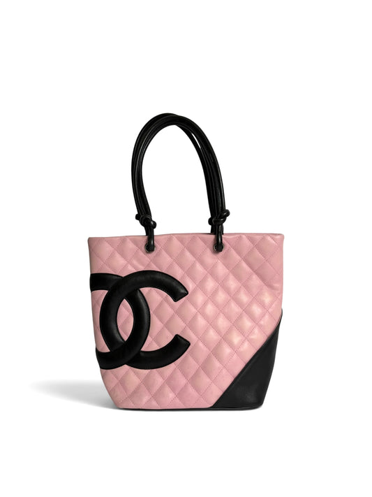 Chanel Pink Cambon Tote T8119