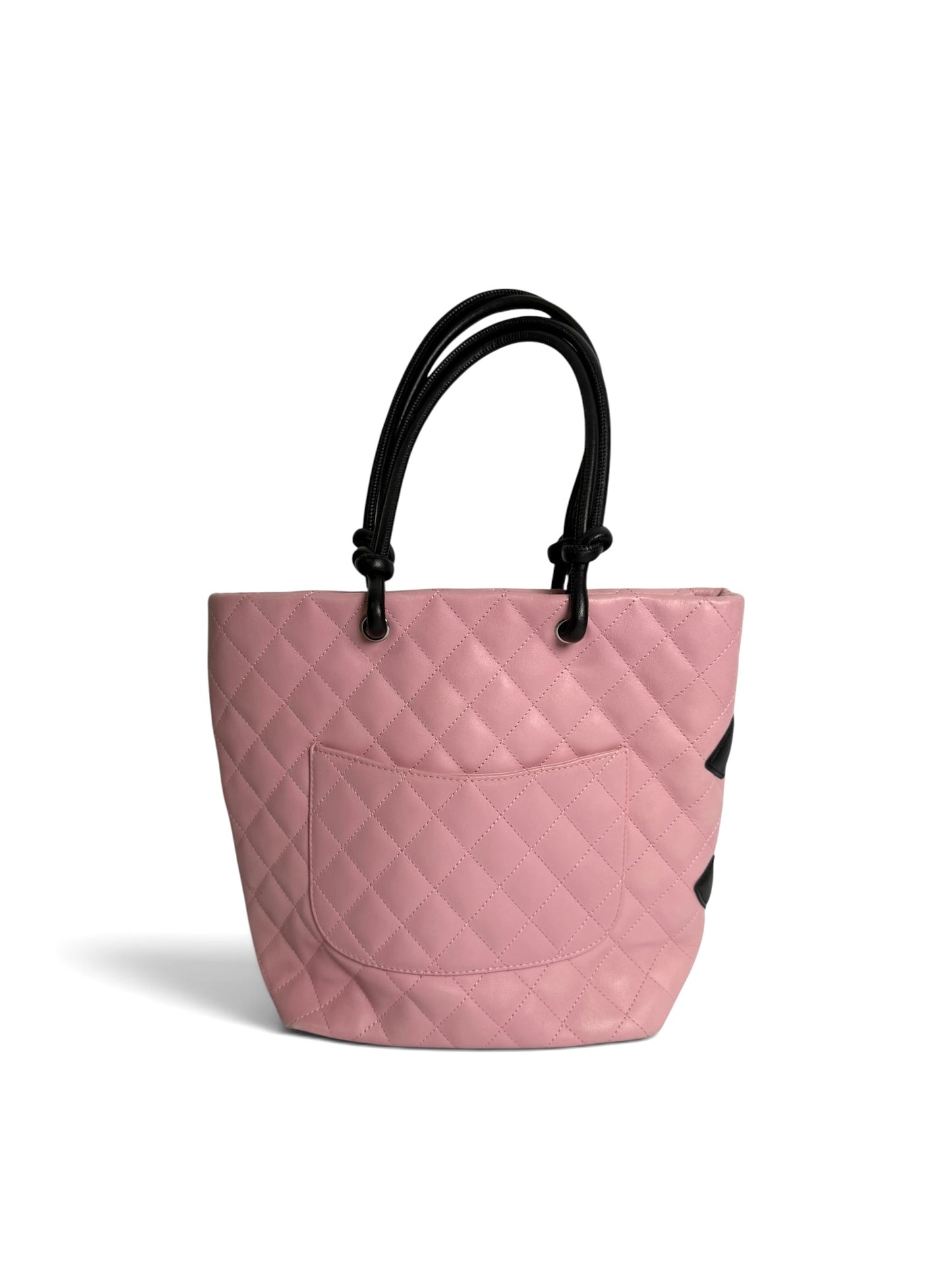 Chanel Pink Cambon Tote