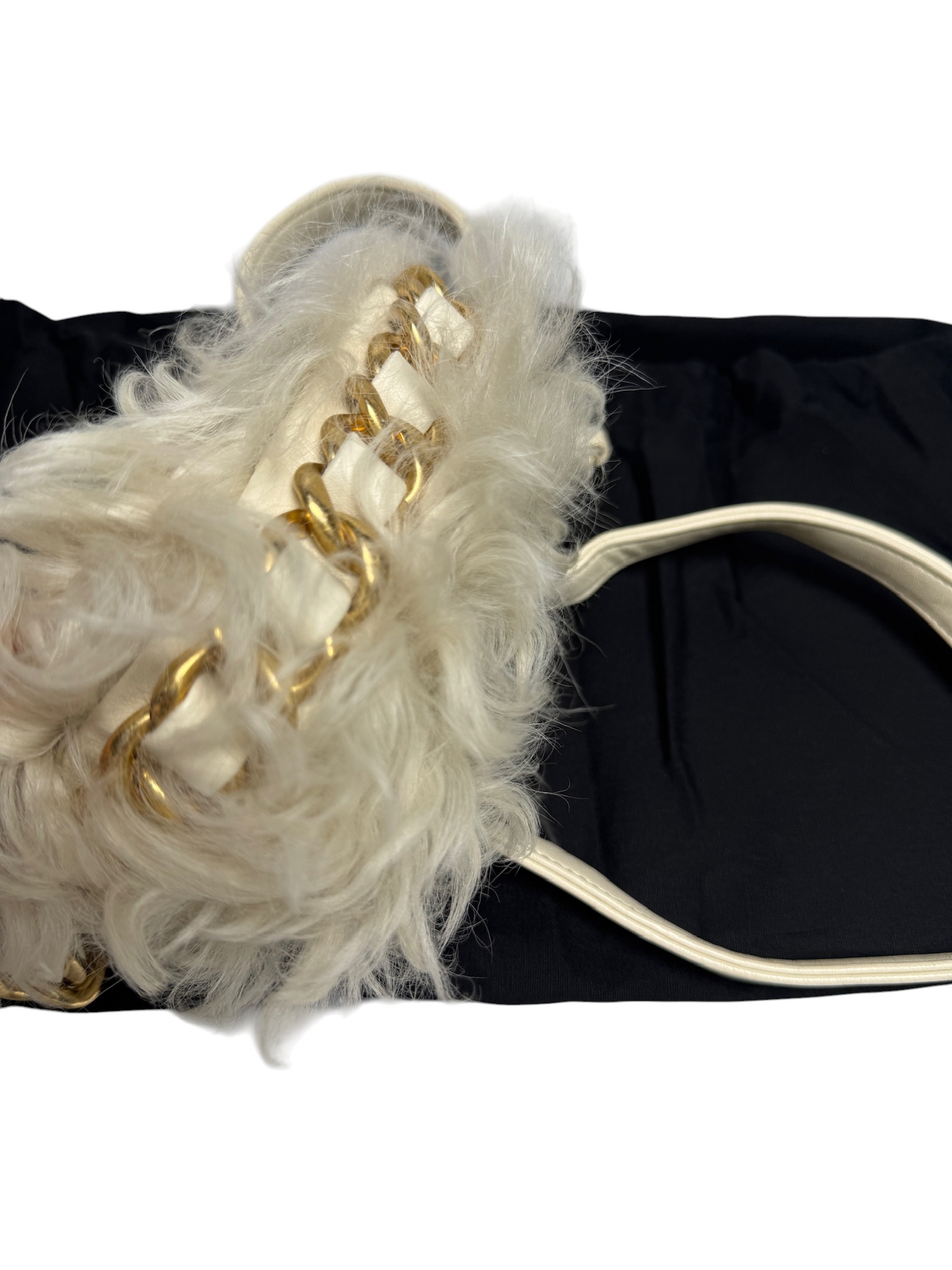 Chanel Mongolian Wool Fur Mini Crossbody GHW