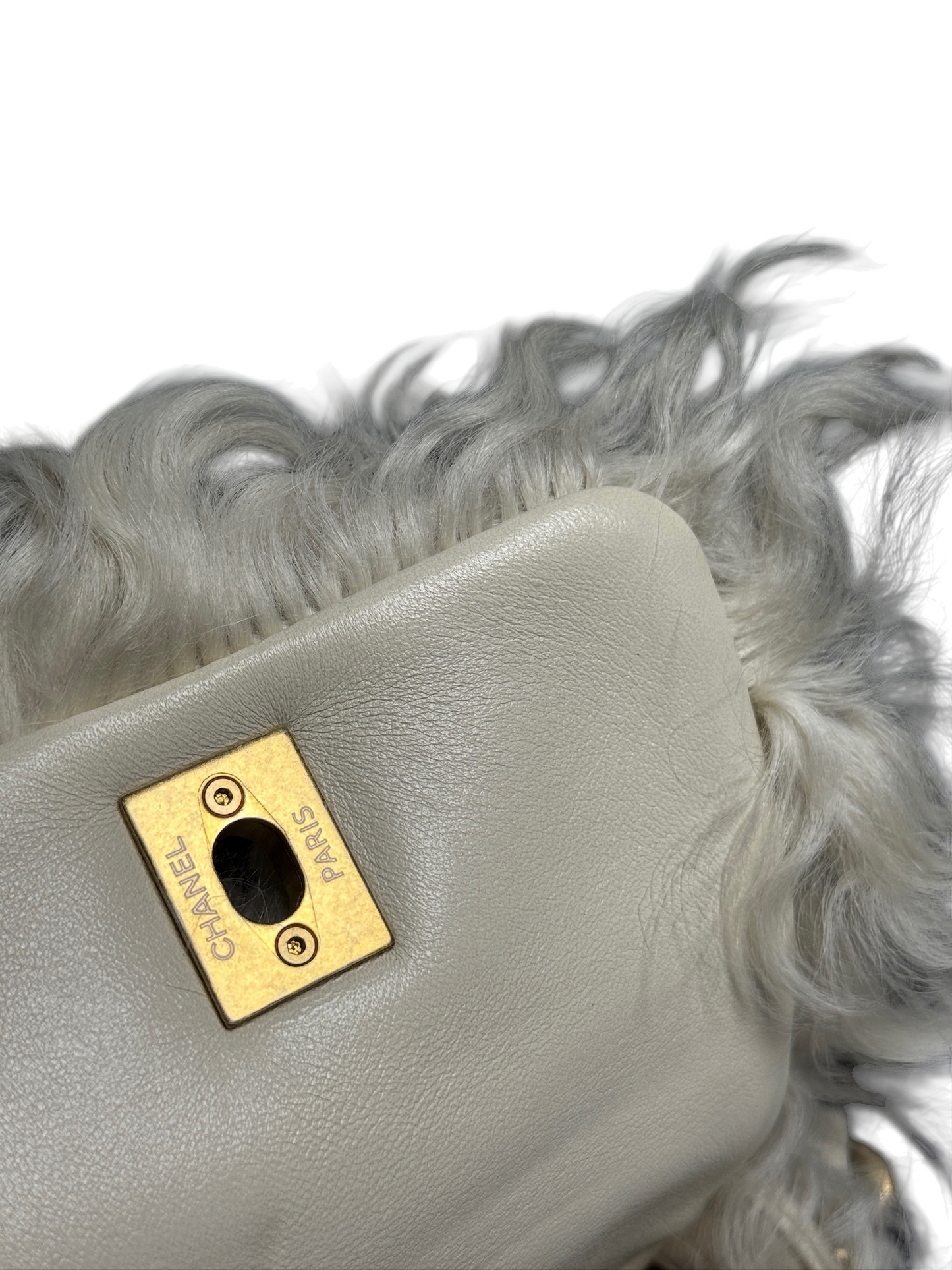 Chanel Mongolian Wool Fur Mini Crossbody GHW