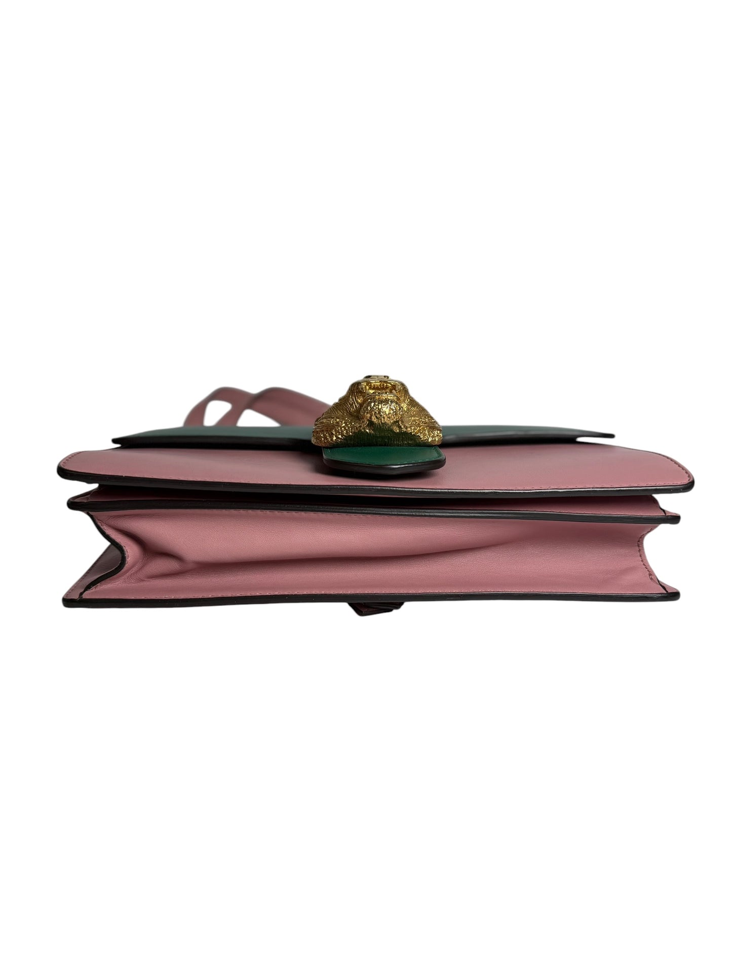 Gucci Tiger Logo Green and Pink T2330