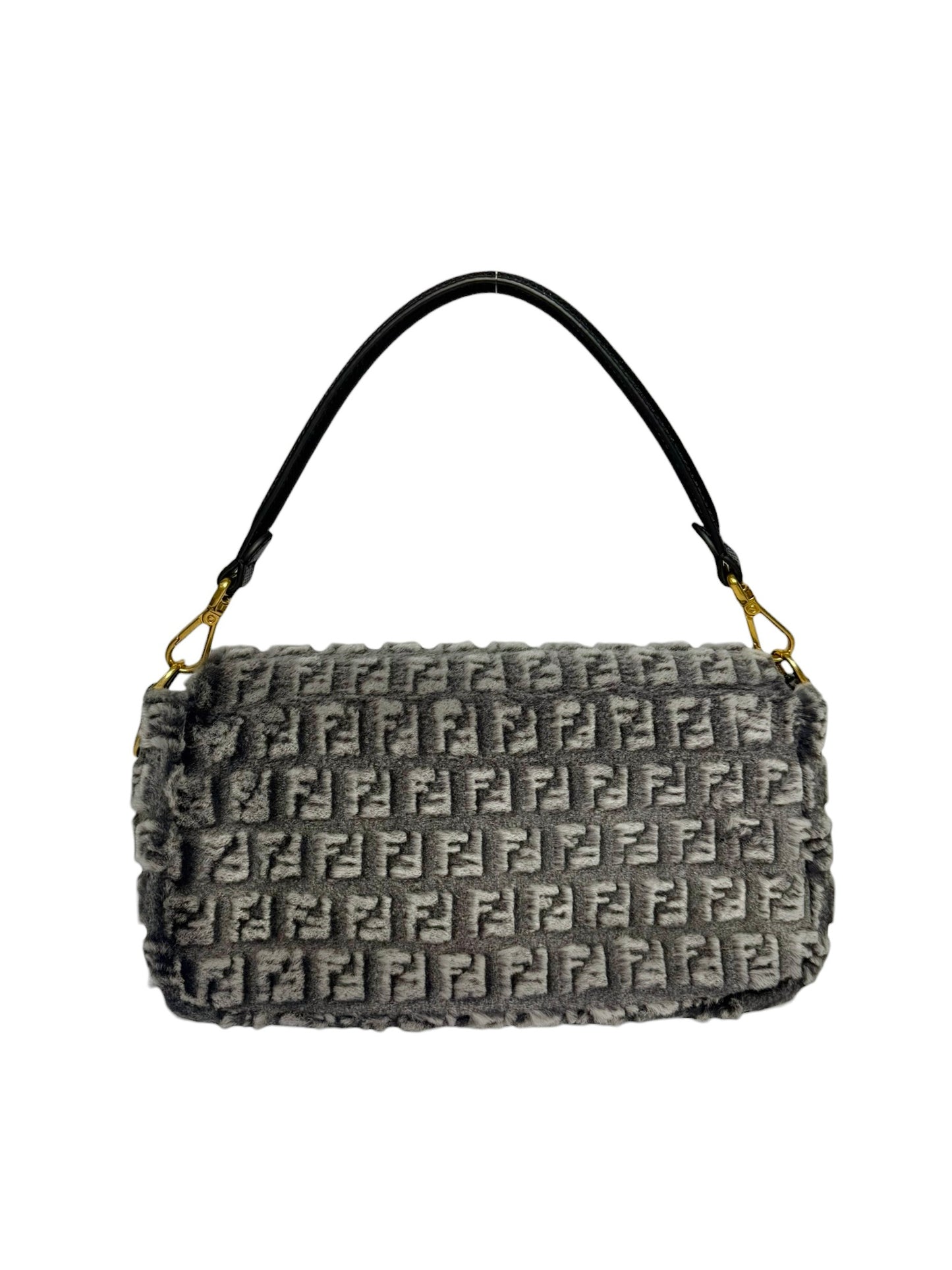Fendi Baguette Grey Mink Medium