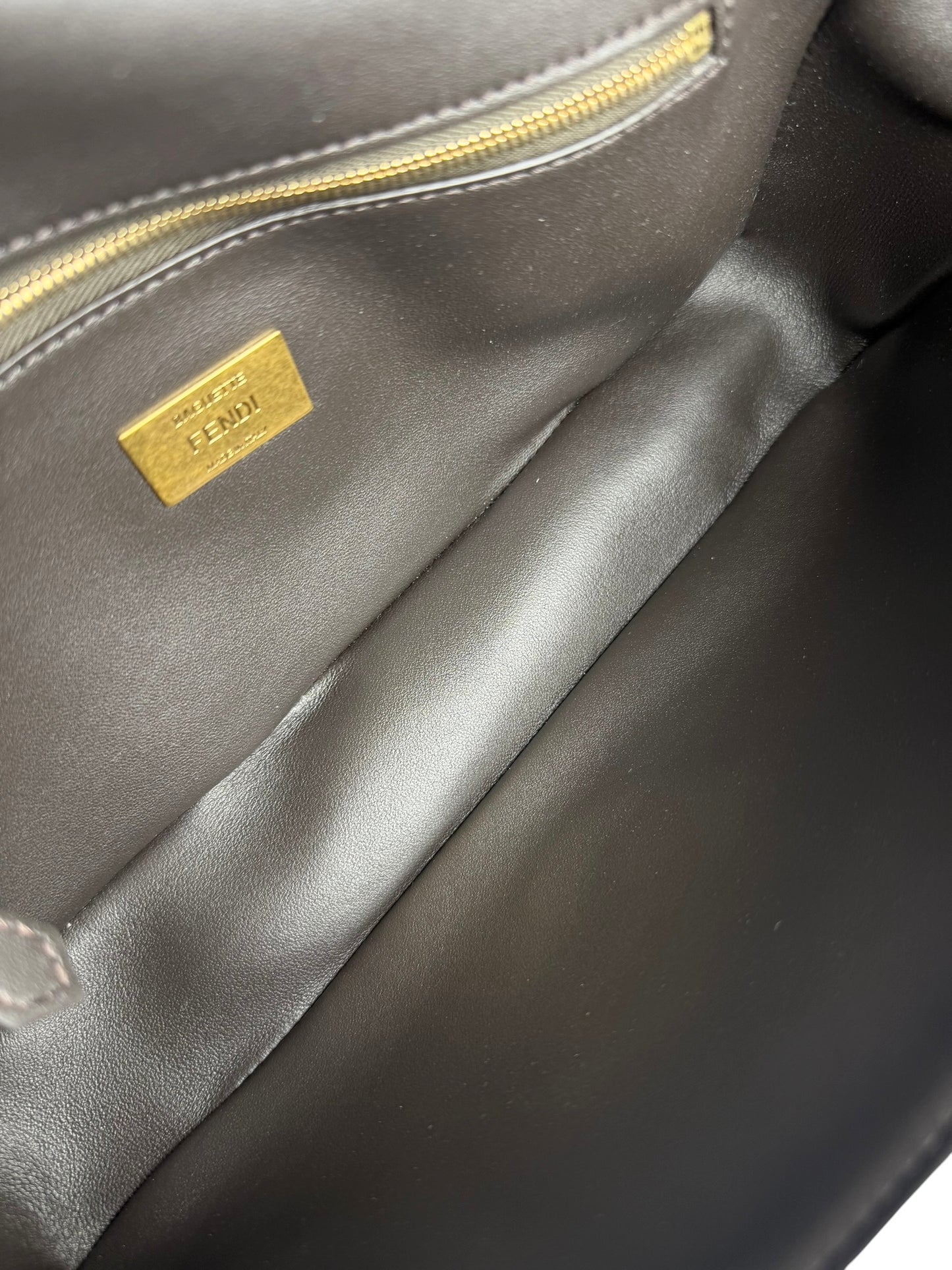Fendi Baguette Grey Mink Medium