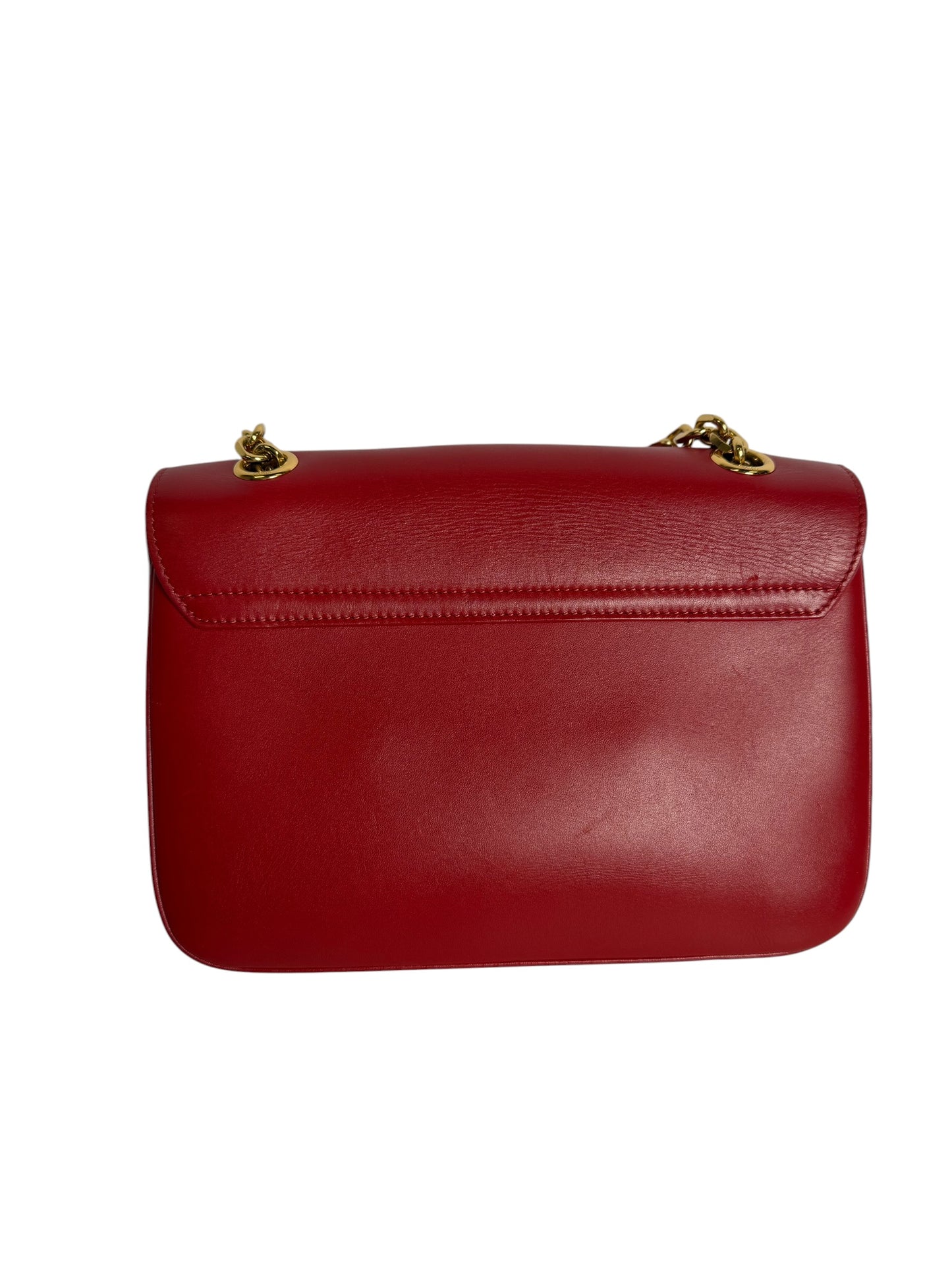 Celine Red Medium C Crossbody T6477