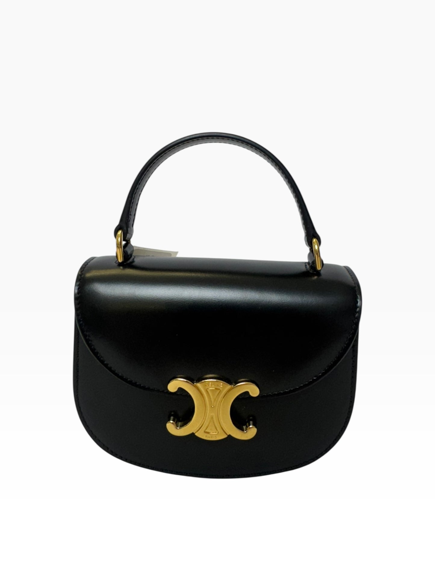 Celine top handle curve flap ghw