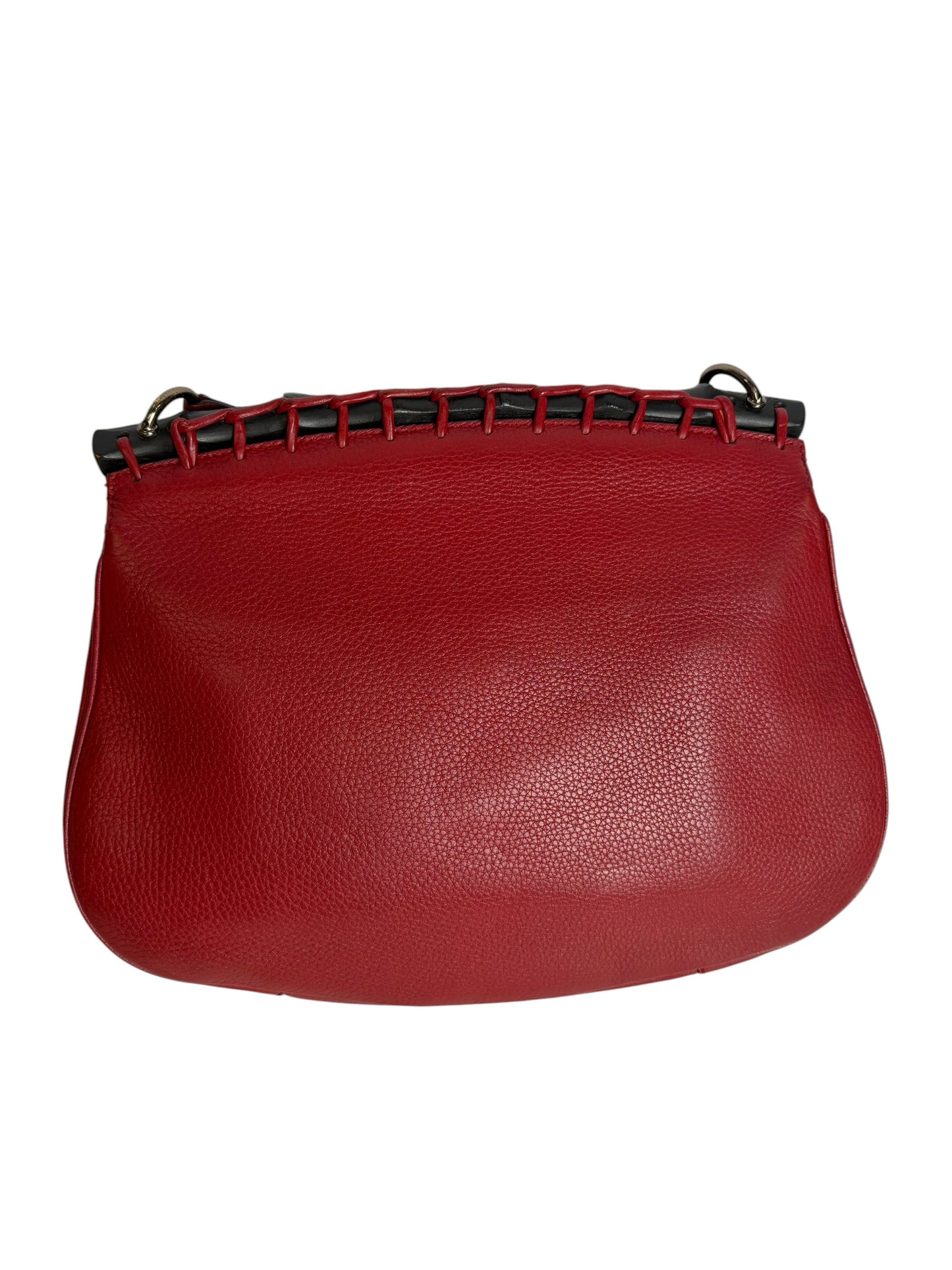 Gucci Red Bamboo Crossbody T6036