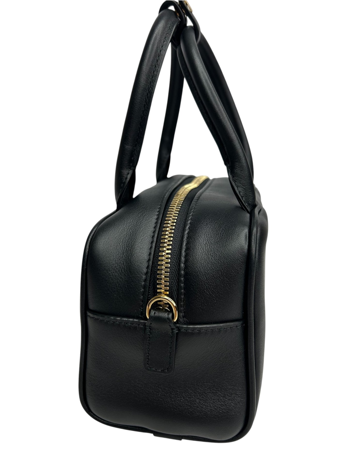 Chanel Black Mini Bowling Bag T8703