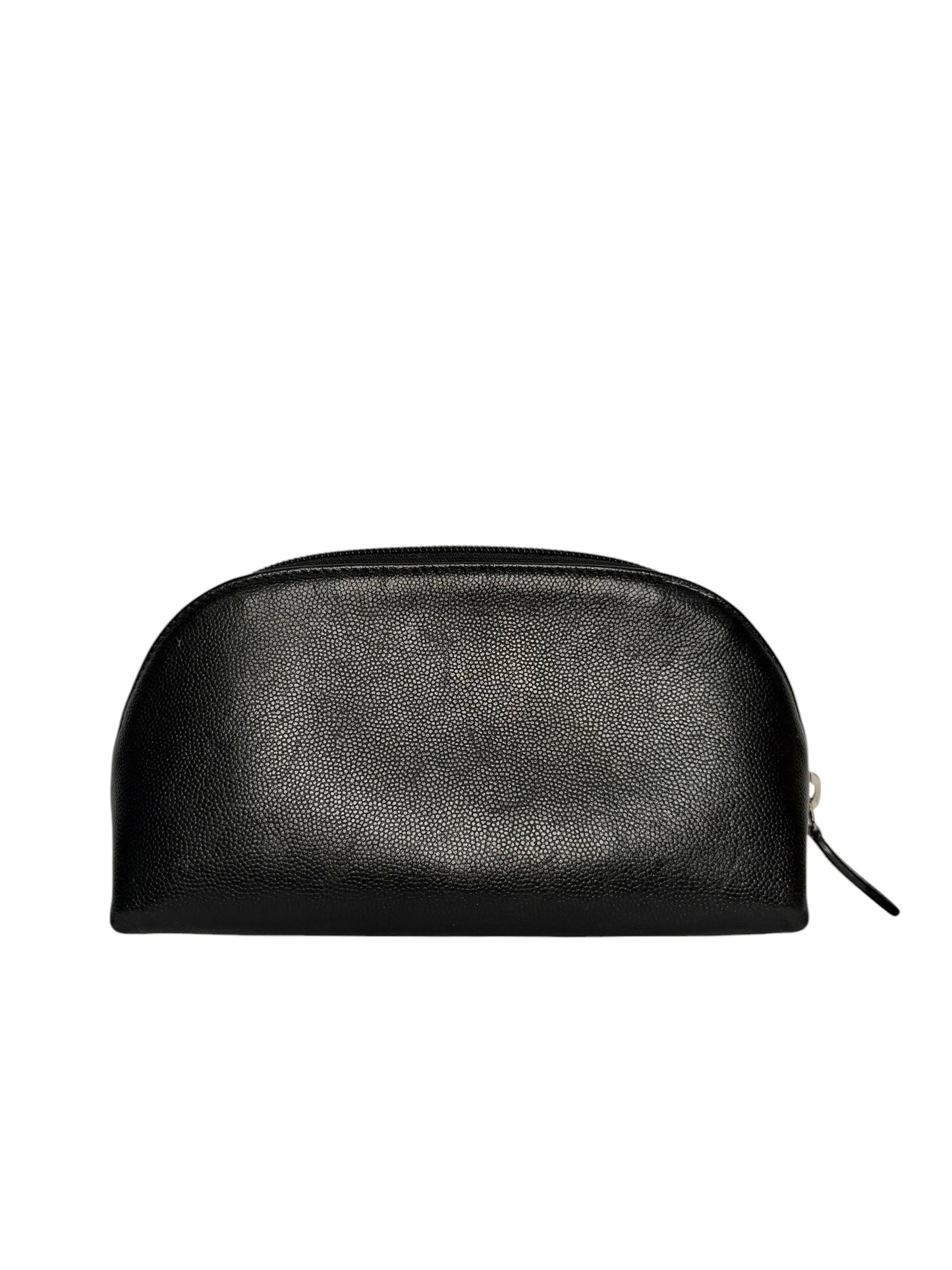 Chanel Black Caviar Cosmetic Pouch
